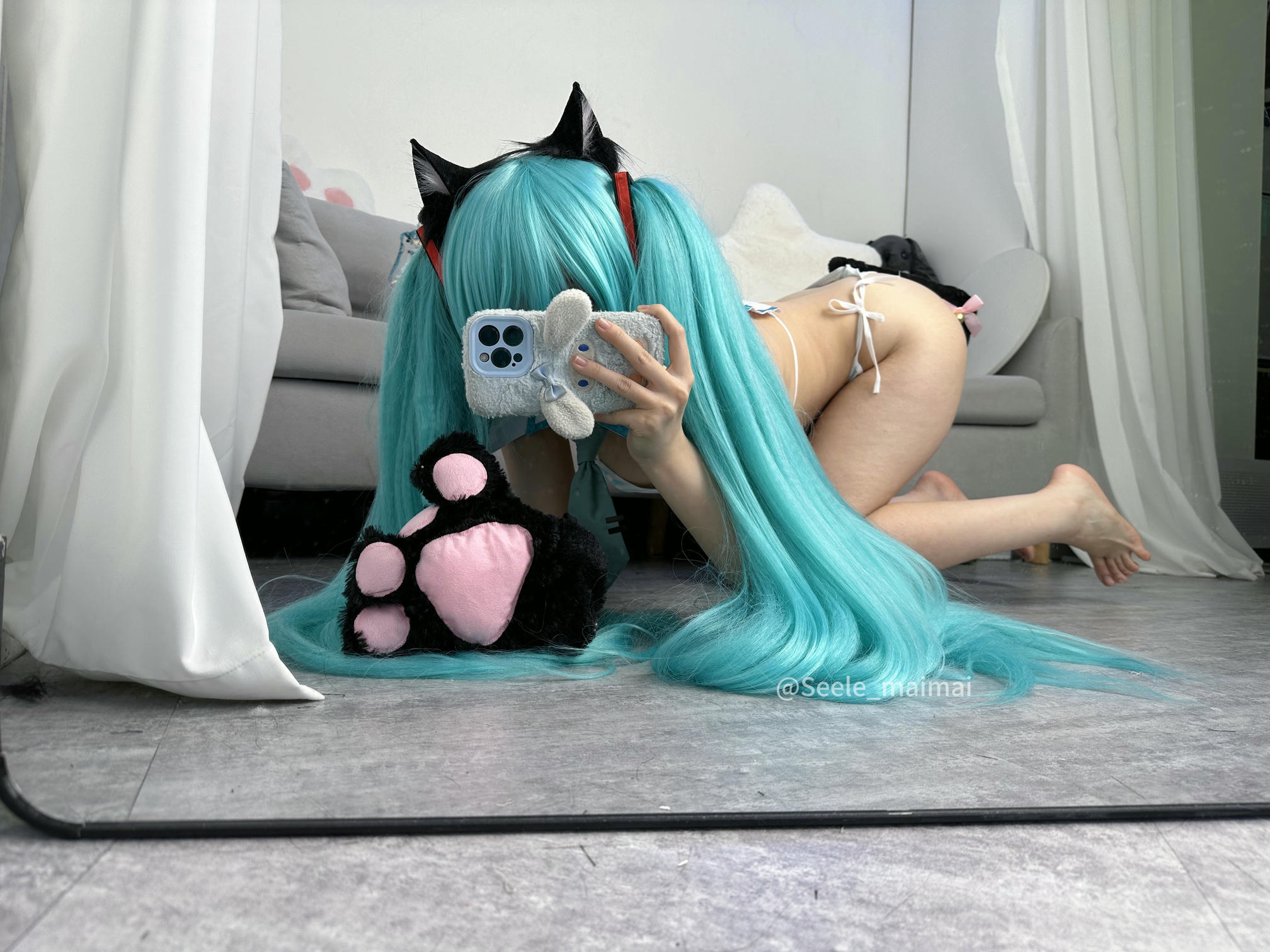 吃货麦麦w-Seele麦麦 NO.007 初音 [80P 273MB]_第2集