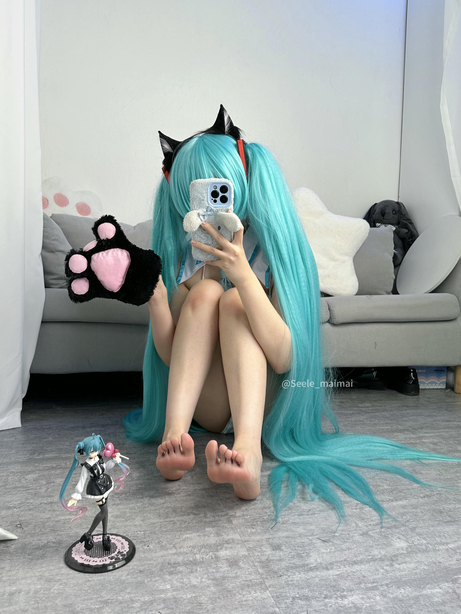 吃货麦麦w-Seele麦麦 NO.007 初音 [80P 273MB]_第3集