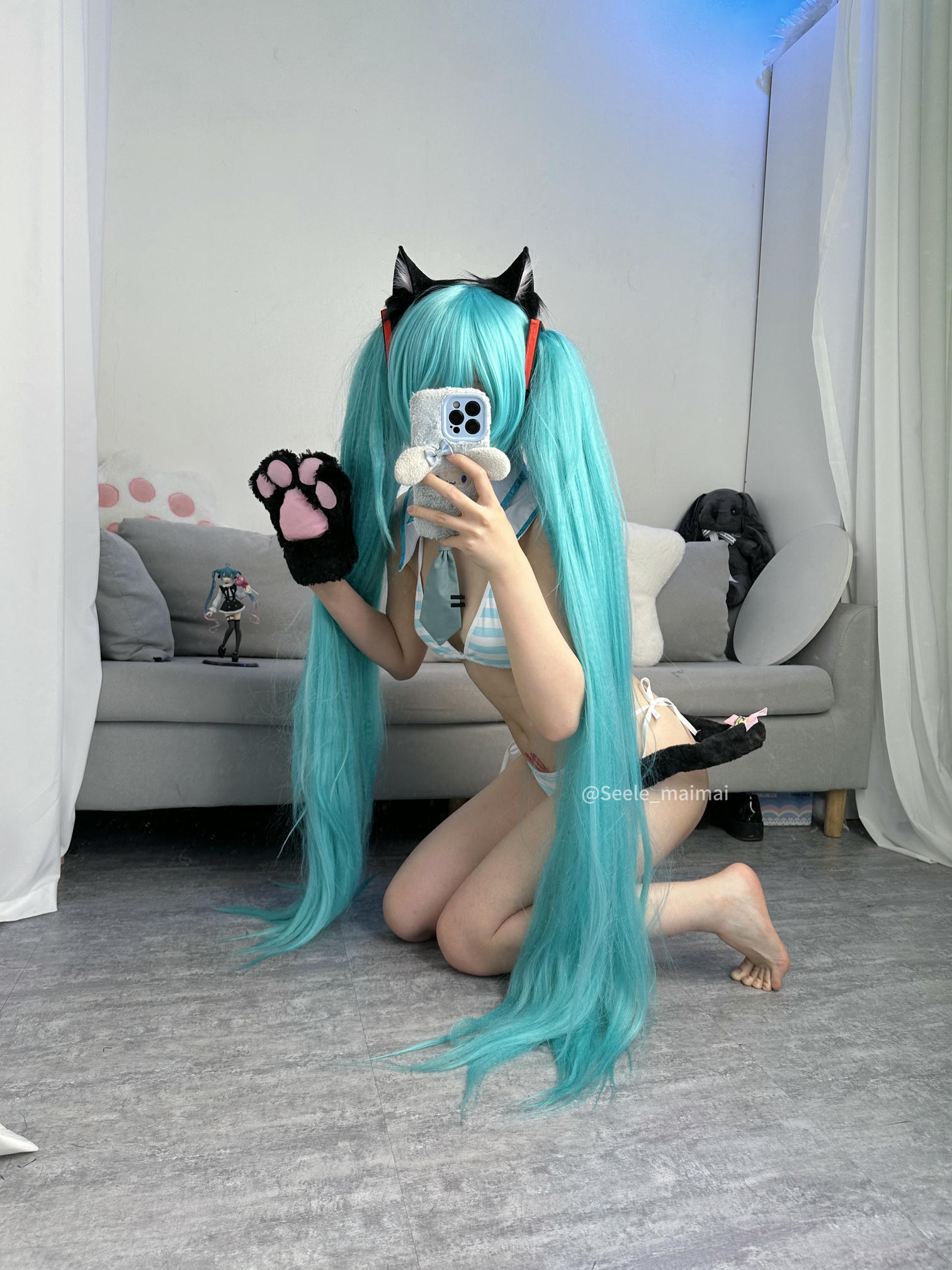 吃货麦麦w-Seele麦麦 NO.007 初音 [80P 273MB]_第3集