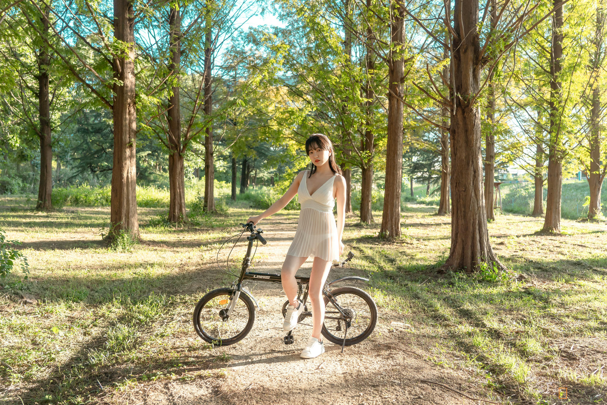 韩国妹子-Sehee (세희) NO.001 [Korean Realgraphic] No.34 Sehee (세희) Bike ride [45P3V 6.92GB]-W-NO34 45p_第2集