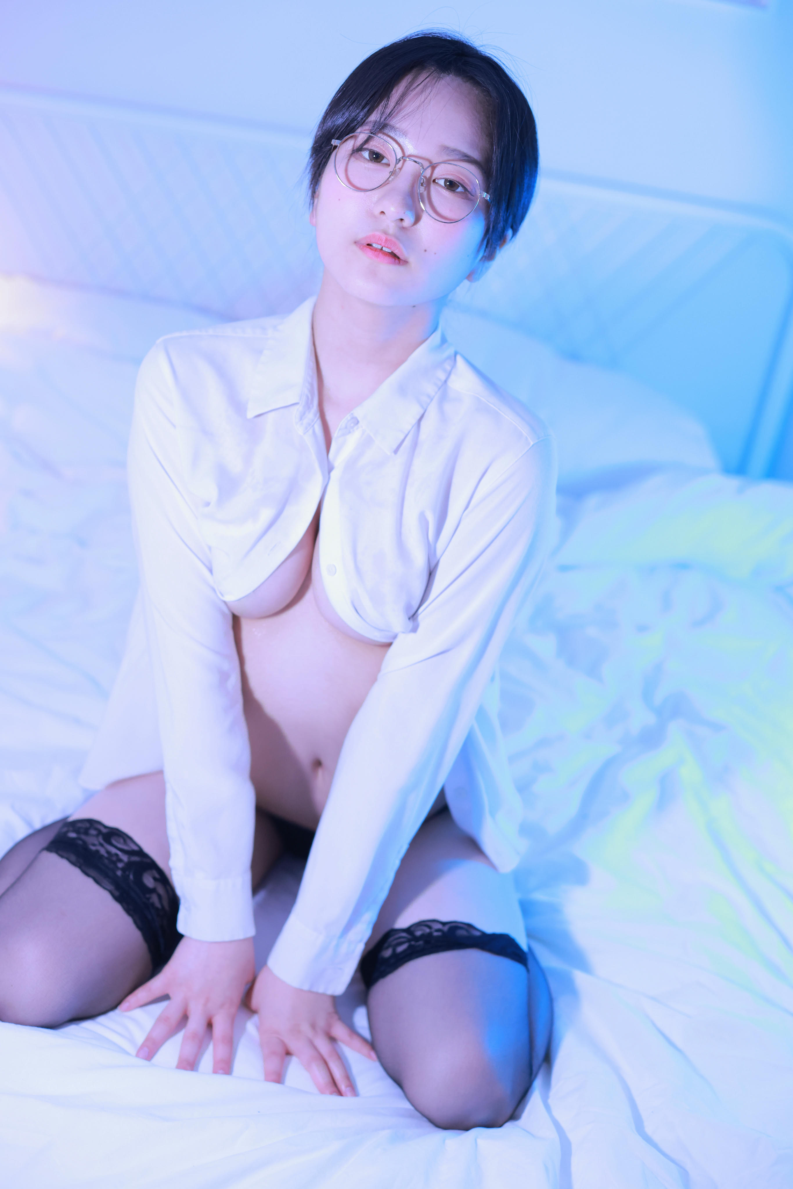 韩国妹子-Sehee (세희) NO.021 Glasses Shirt [112P1V-1.78GB]_第1集