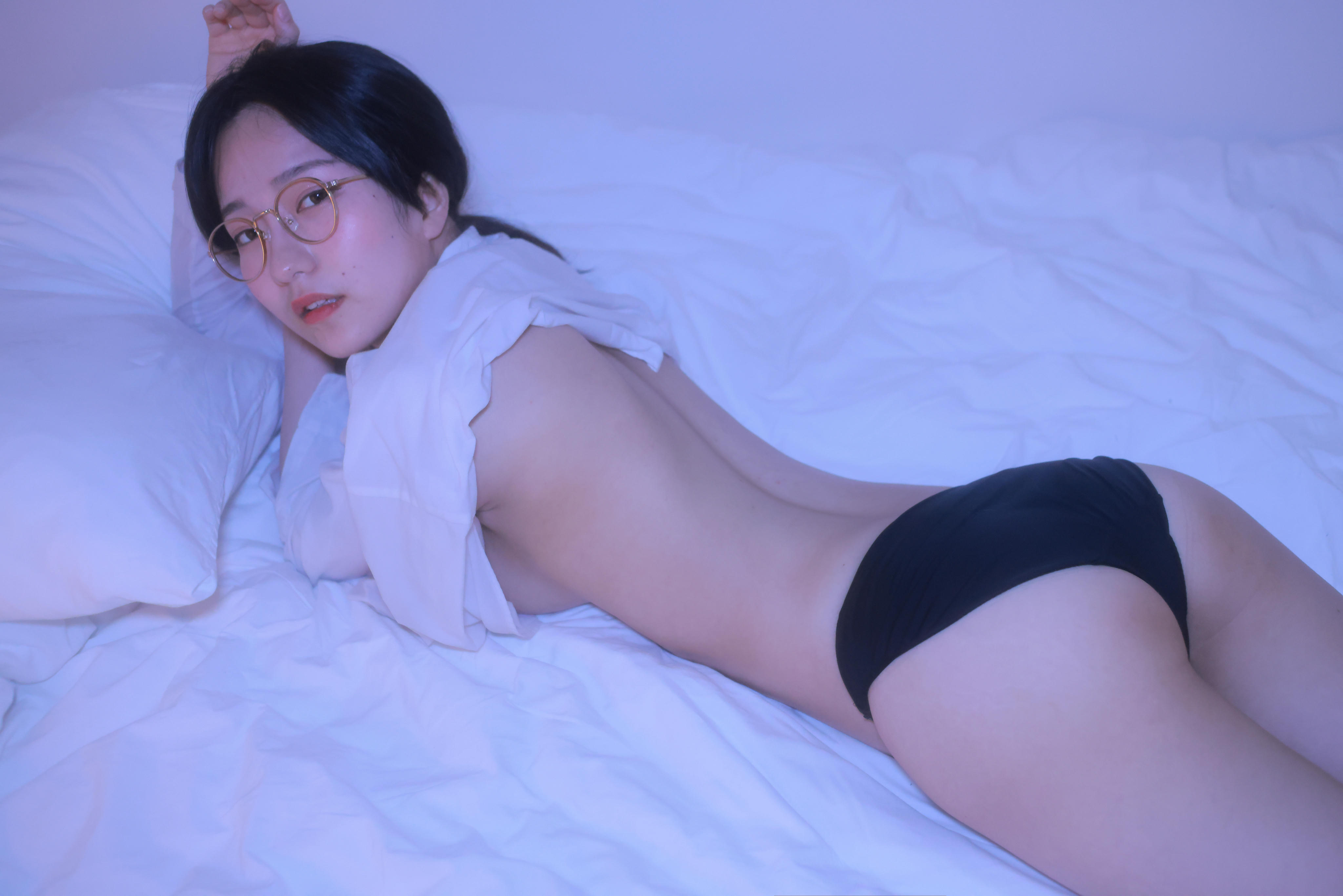 韩国妹子-Sehee (세희) NO.021 Glasses Shirt [112P1V-1.78GB]_第4集