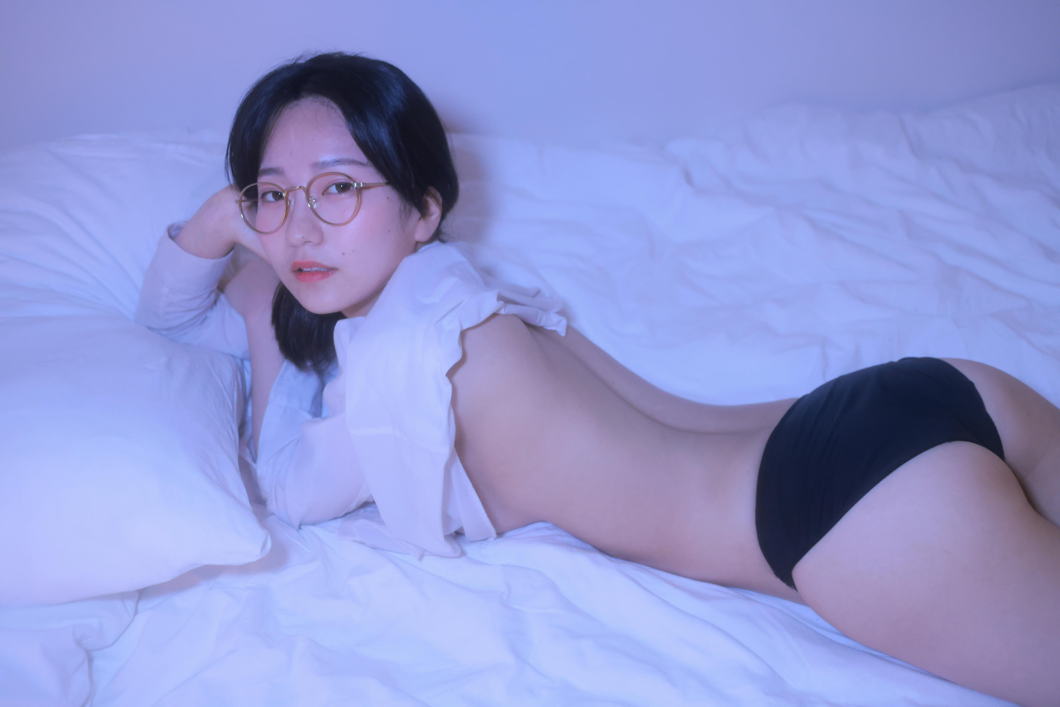 韩国妹子-Sehee (세희) NO.021 Glasses Shirt [112P1V-1.78GB]_第4集