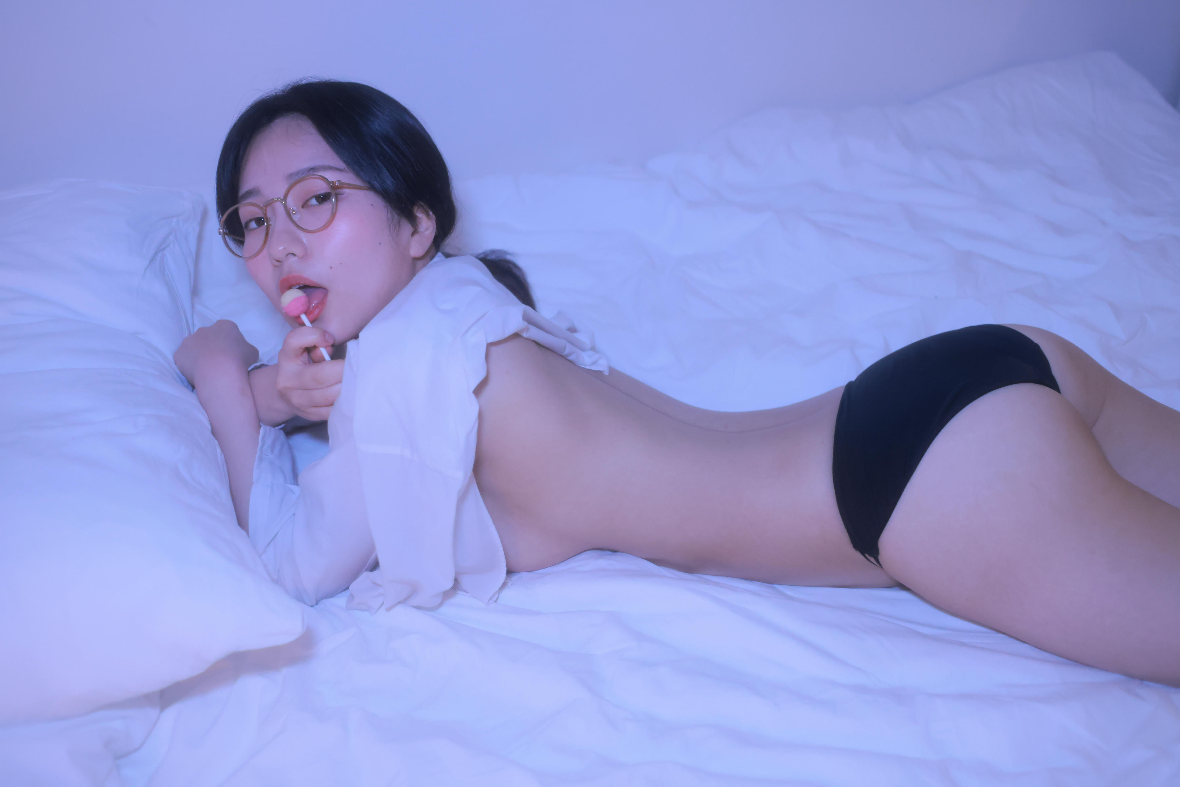 韩国妹子-Sehee (세희) NO.021 Glasses Shirt [112P1V-1.78GB]_第4集