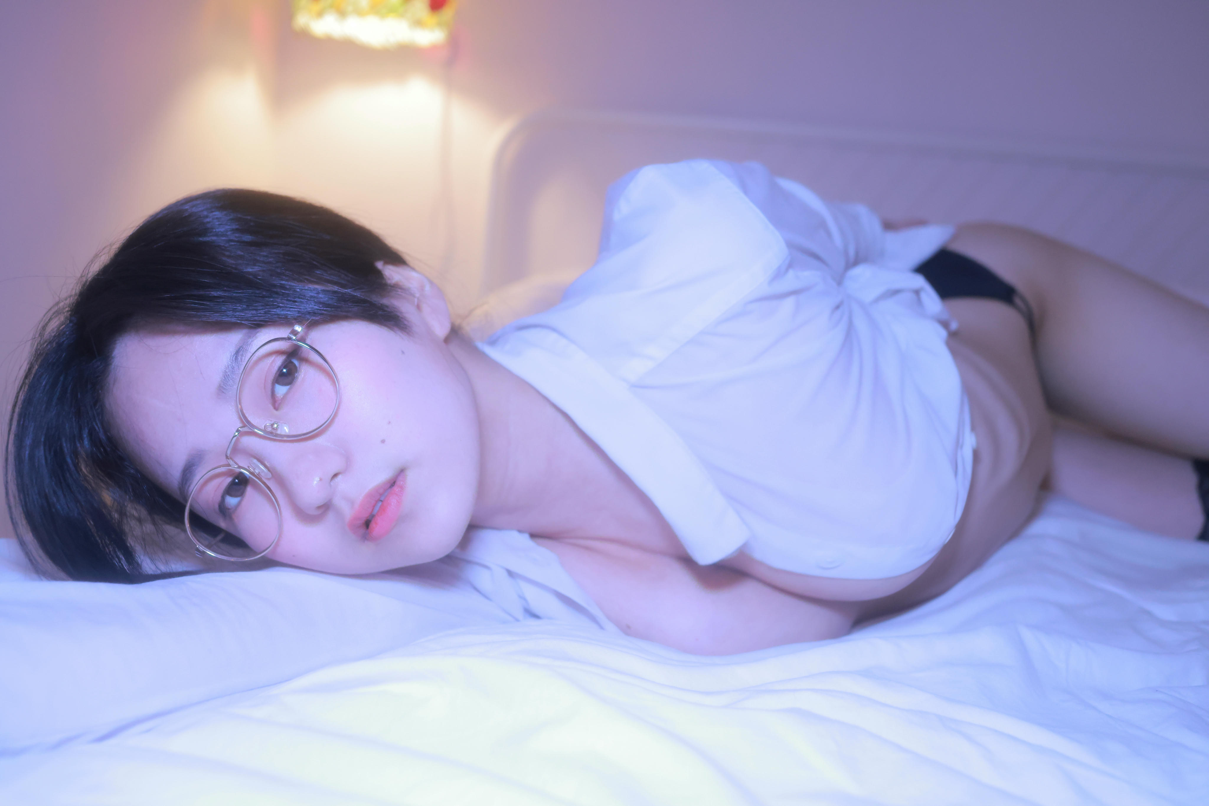 韩国妹子-Sehee (세희) NO.021 Glasses Shirt [112P1V-1.78GB]_第4集