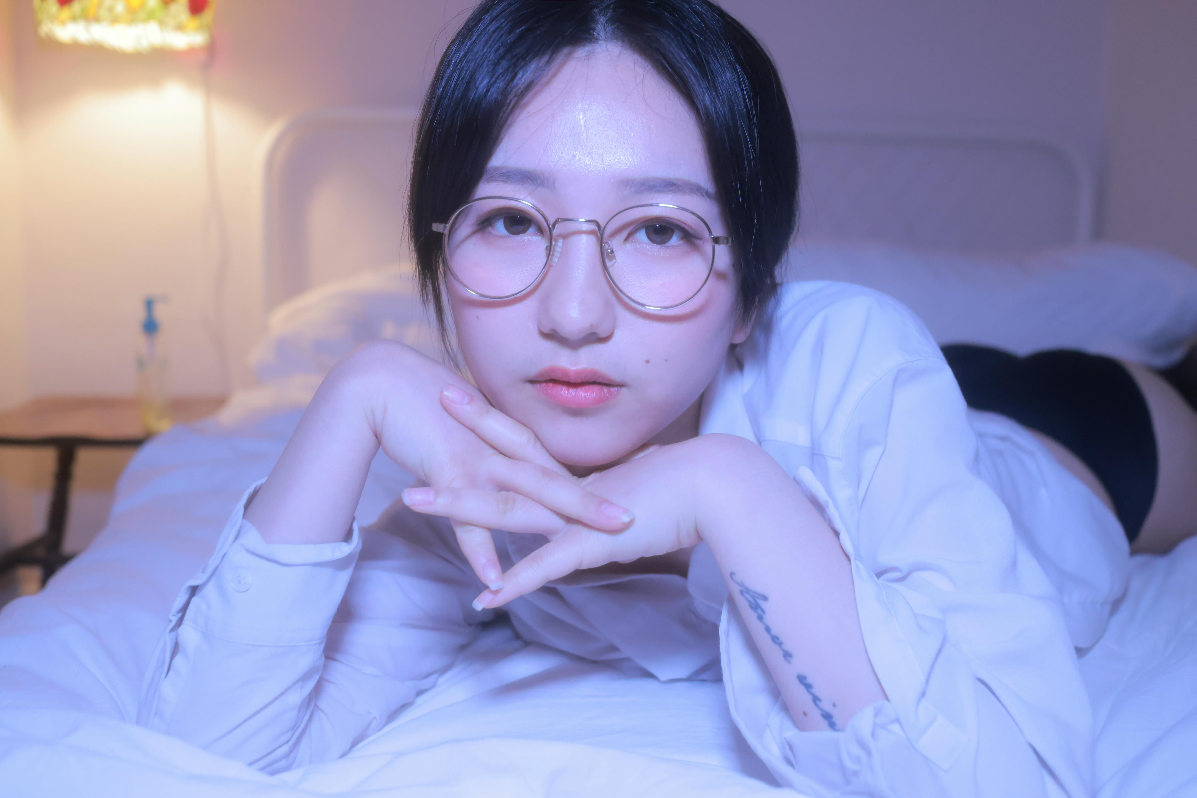 韩国妹子-Sehee (세희) NO.021 Glasses Shirt [112P1V-1.78GB]_第5集