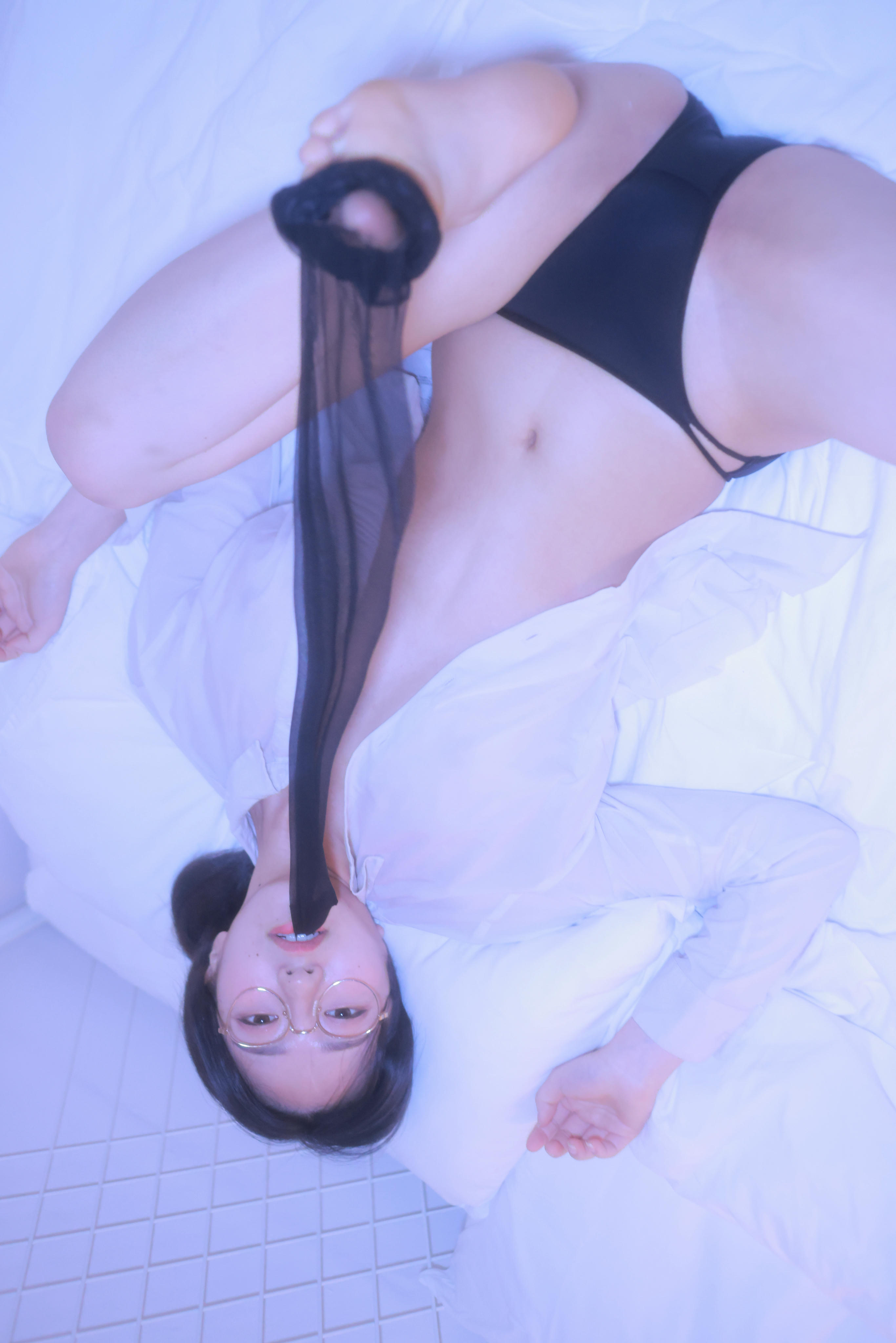 韩国妹子-Sehee (세희) NO.021 Glasses Shirt [112P1V-1.78GB]_第5集