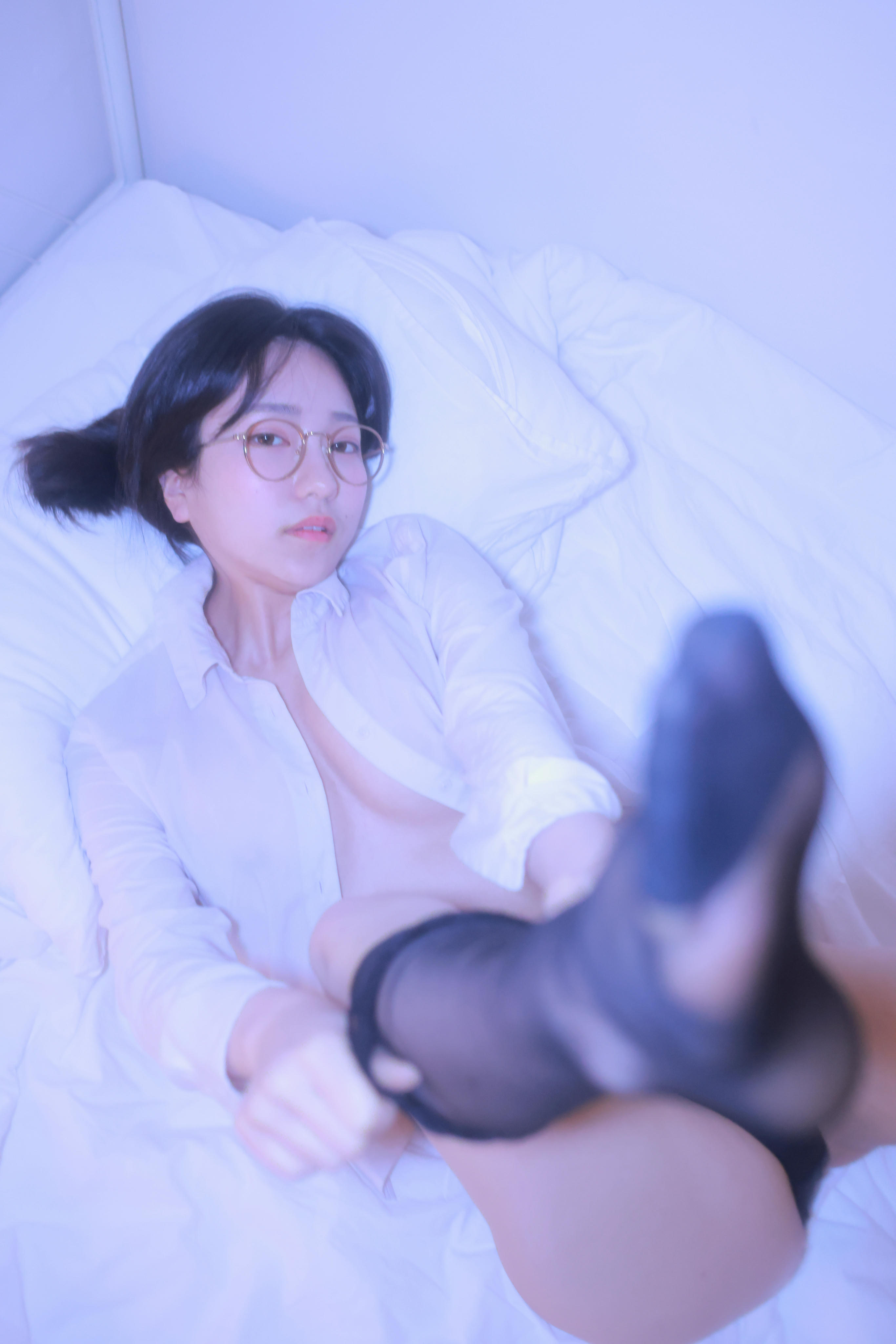 韩国妹子-Sehee (세희) NO.021 Glasses Shirt [112P1V-1.78GB]_第5集
