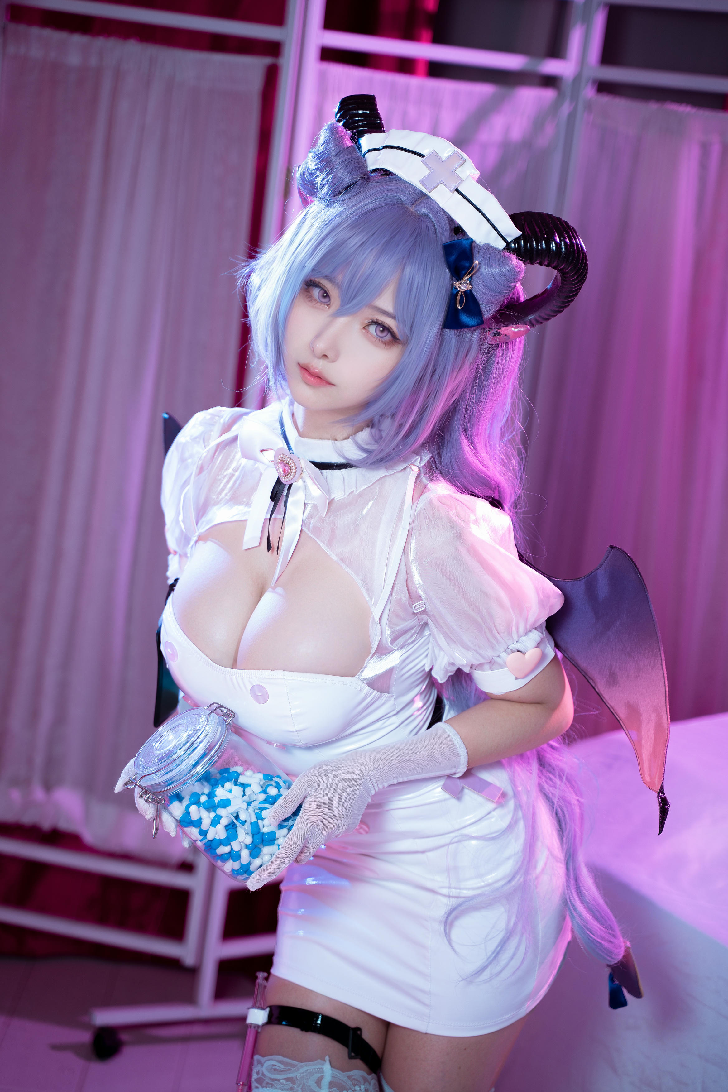 Seya-狮砸 NO.001 刻晴护士 [12P-159MB]_第1集