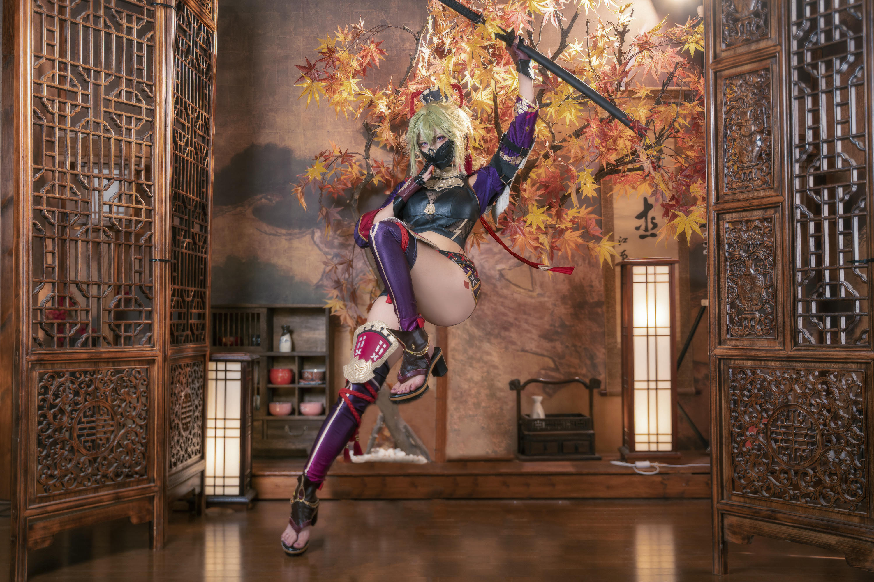 Seya-狮砸 NO.010 久岐忍 克洛琳德 凌华[21P-208.1M]_第1集