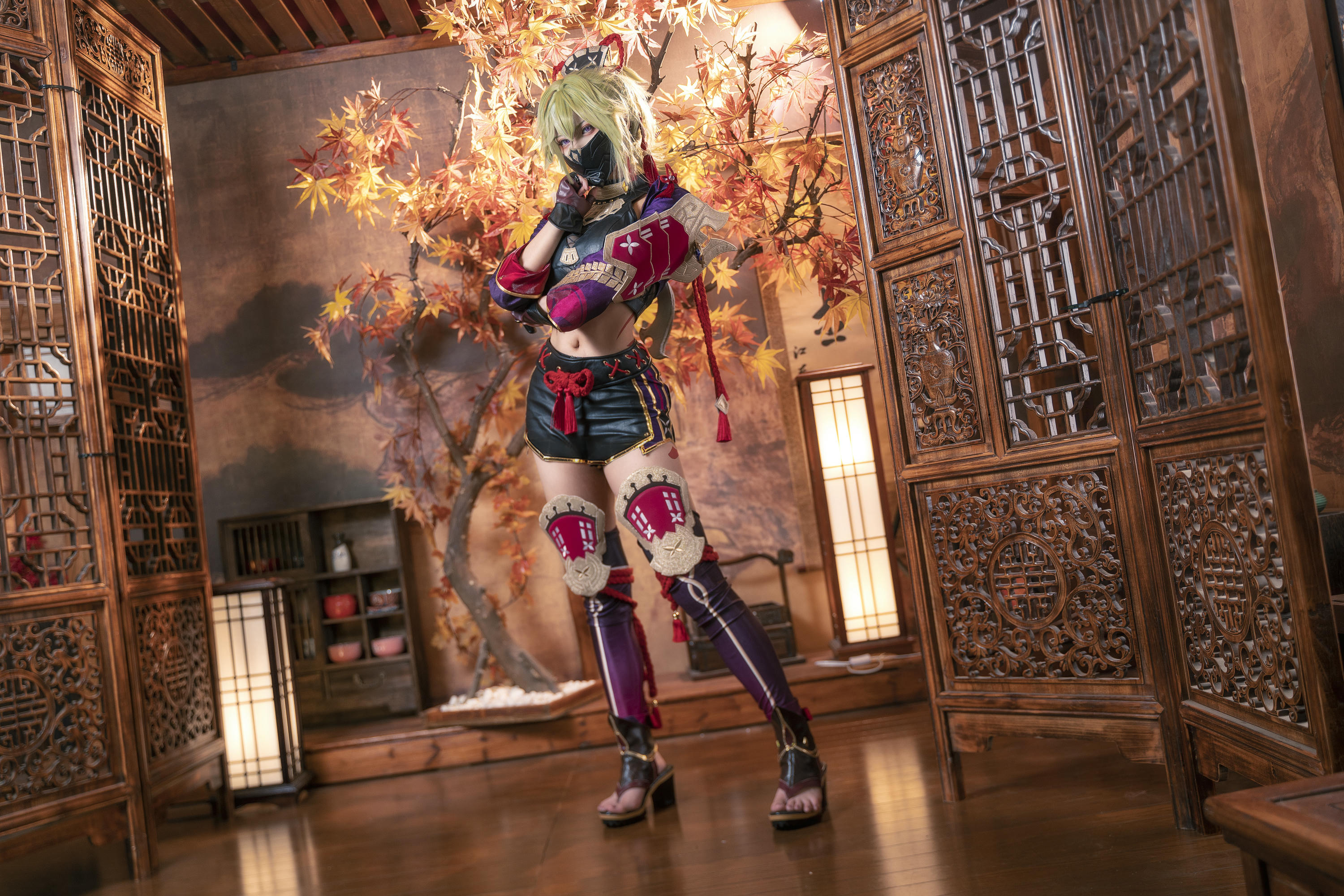 Seya-狮砸 NO.010 久岐忍 克洛琳德 凌华[21P-208.1M]_第1集