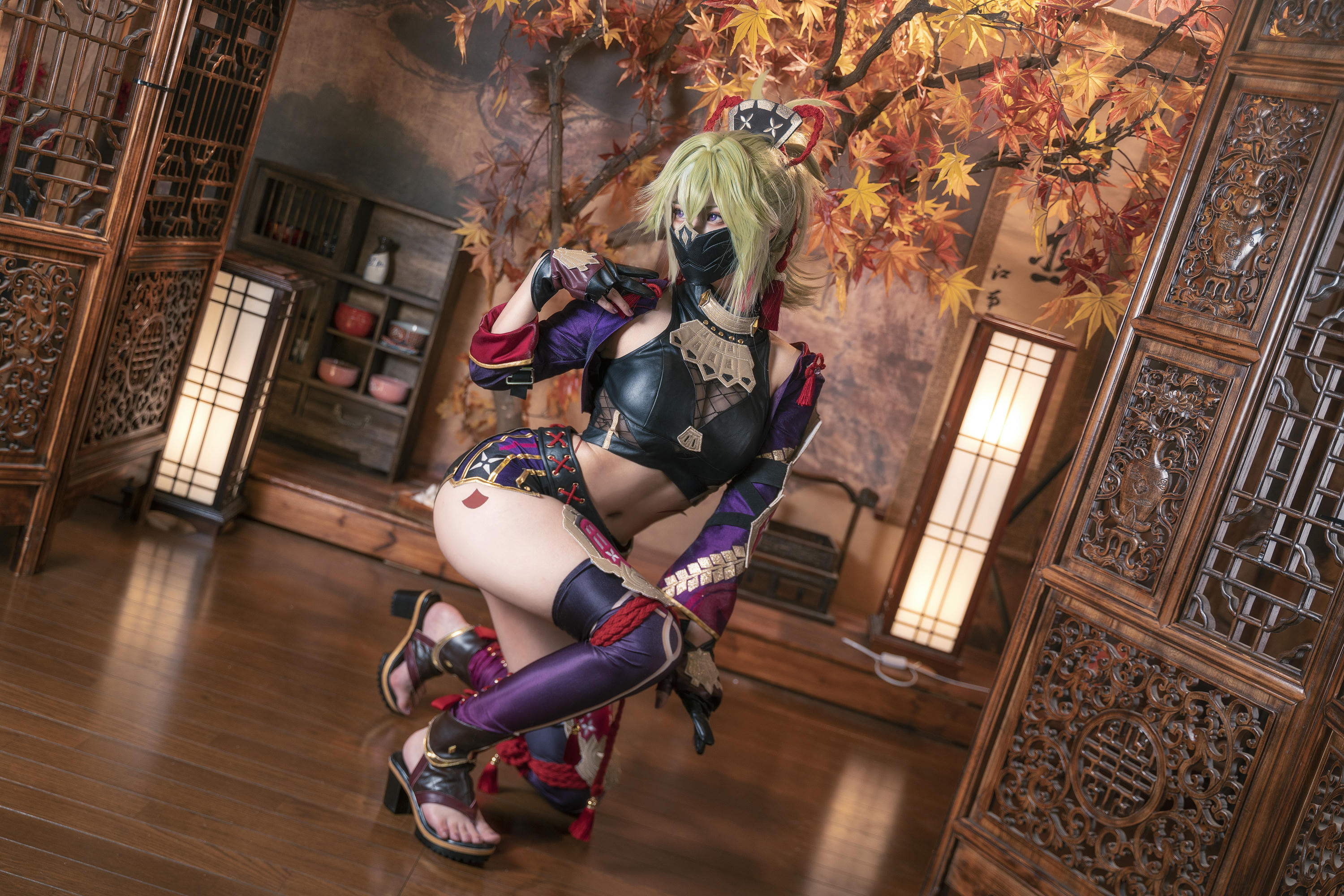 Seya-狮砸 NO.010 久岐忍 克洛琳德 凌华[21P-208.1M]_第1集