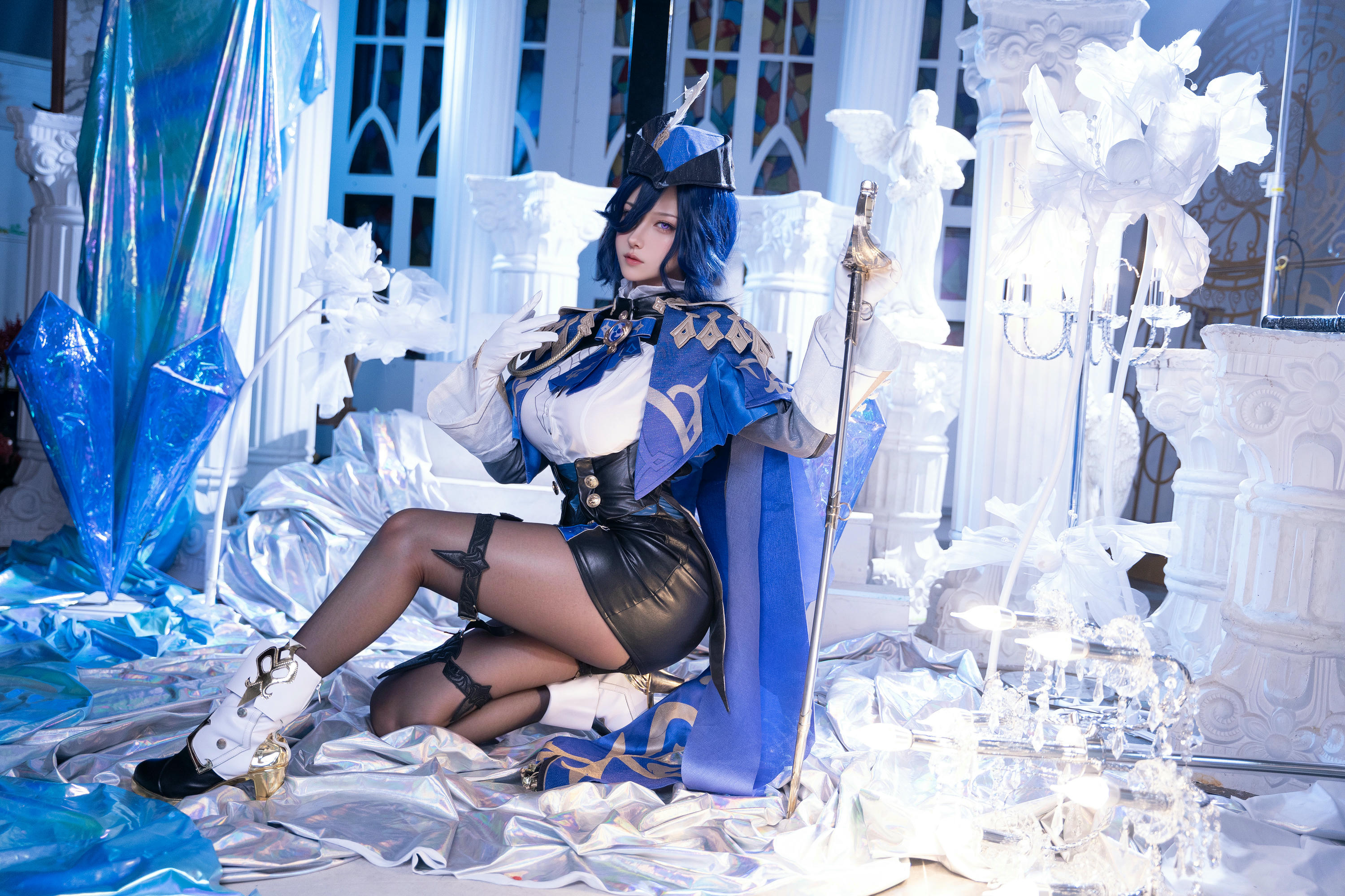 Seya-狮砸 NO.012 原神 克洛琳德 [9P-104MB]_第1集