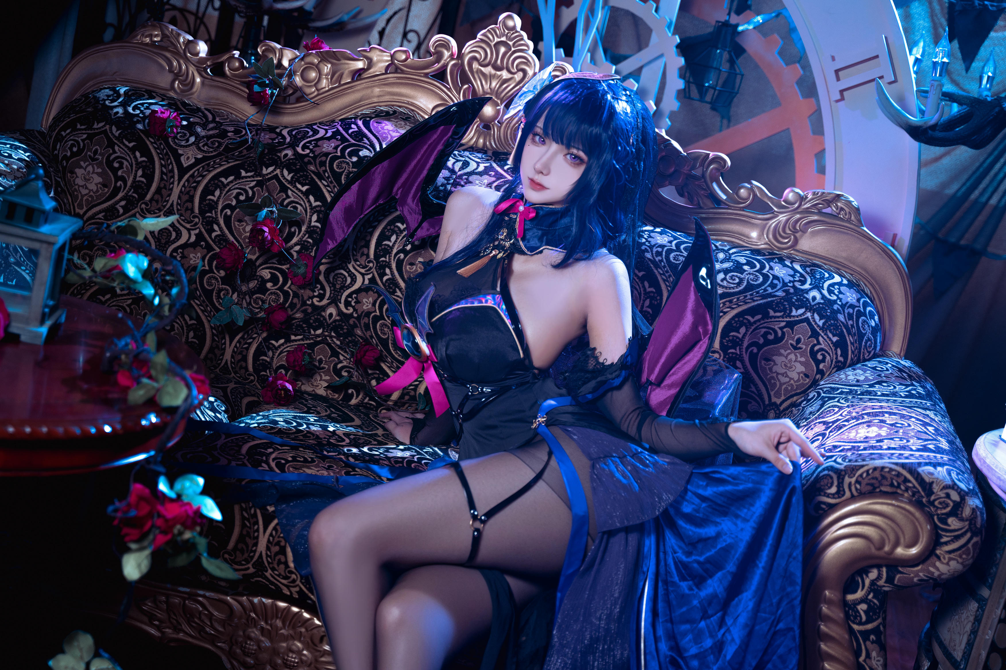 Seya-狮砸 NO.016 雷电将军 魅魔 [12P 187MB]_第1集