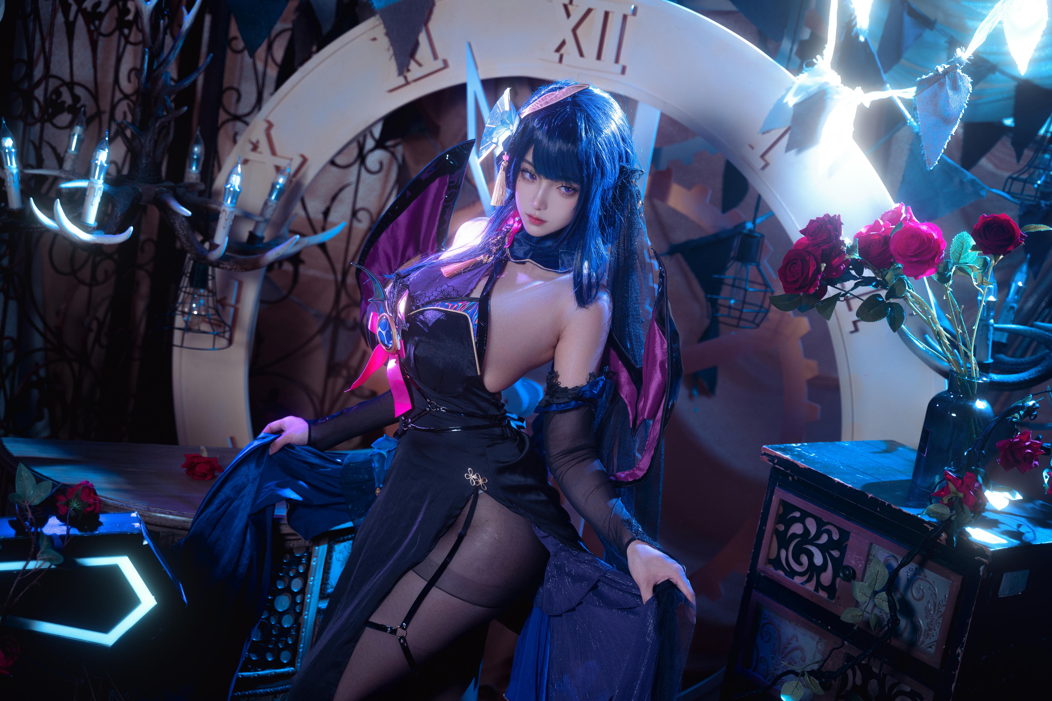 Seya-狮砸 NO.016 雷电将军 魅魔 [12P 187MB]_第1集