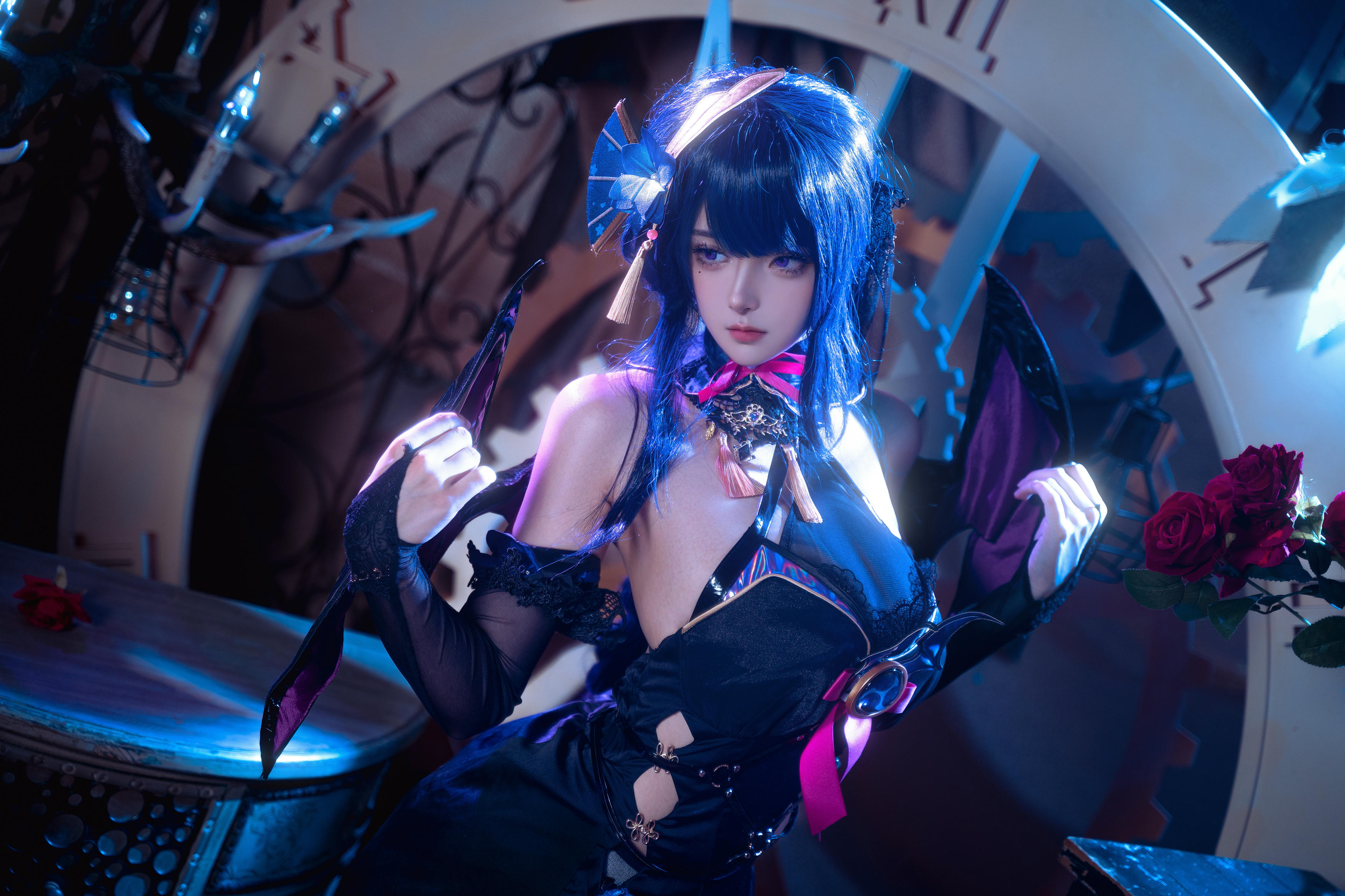 Seya-狮砸 NO.016 雷电将军 魅魔 [12P 187MB]_第1集