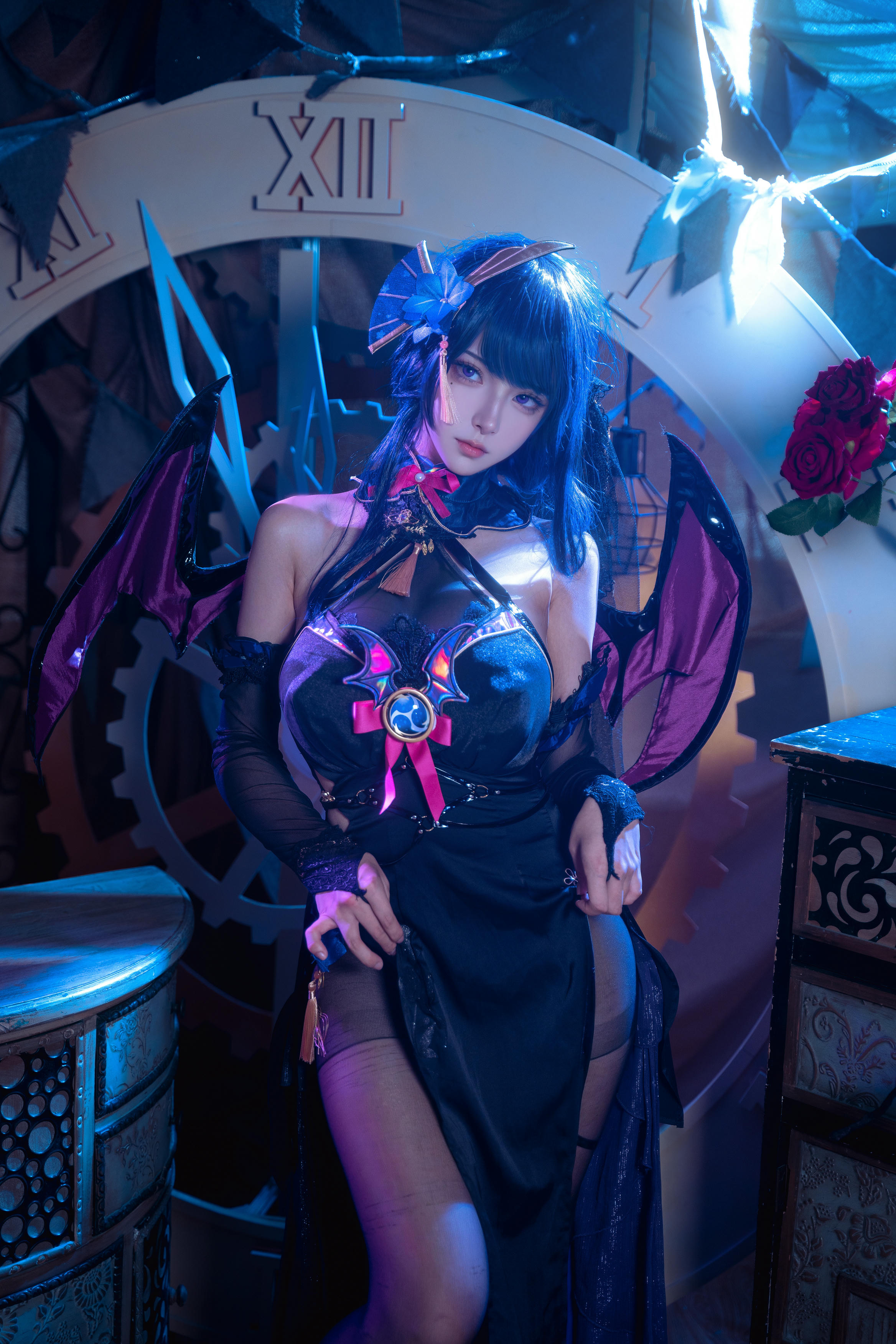 Seya-狮砸 NO.016 雷电将军 魅魔 [12P 187MB]_第1集