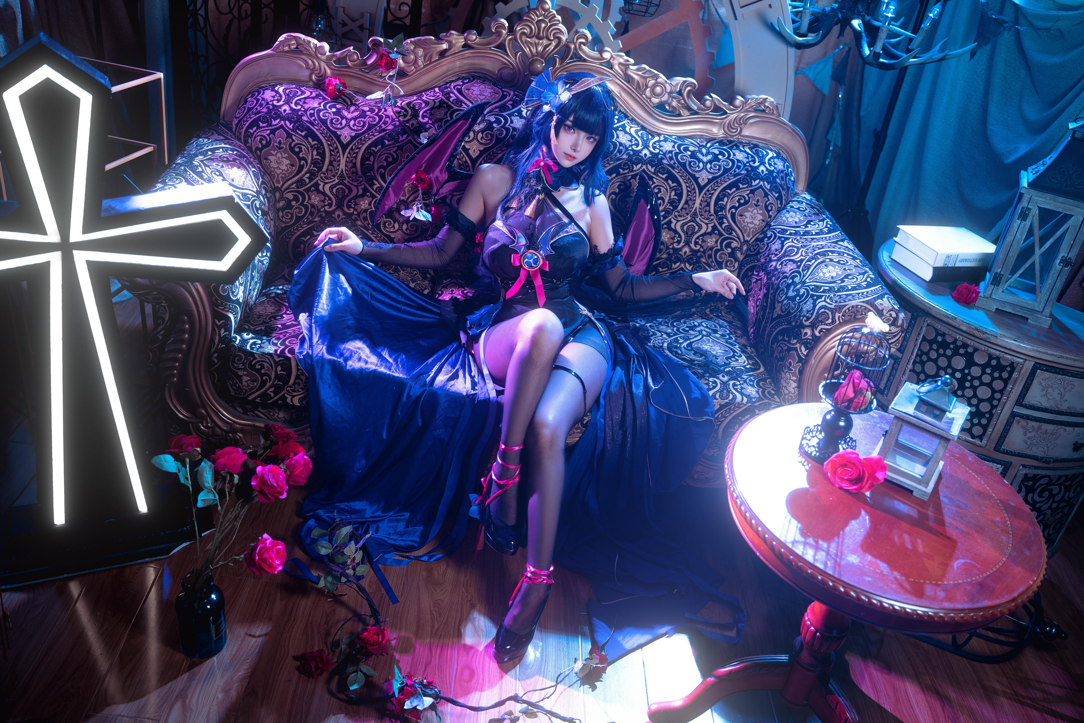 Seya-狮砸 NO.016 雷电将军 魅魔 [12P 187MB]_第1集