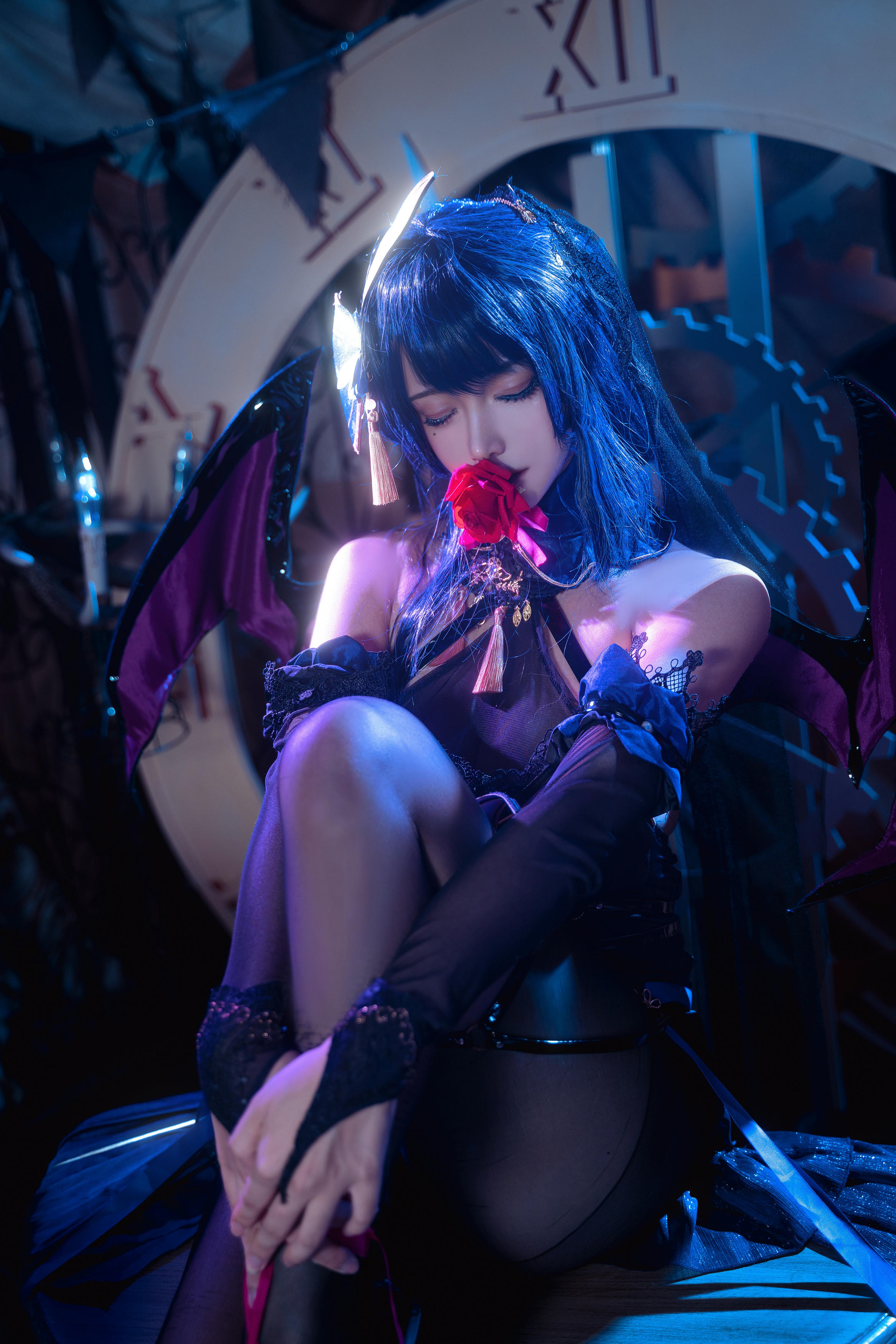 Seya-狮砸 NO.016 雷电将军 魅魔 [12P 187MB]_第1集