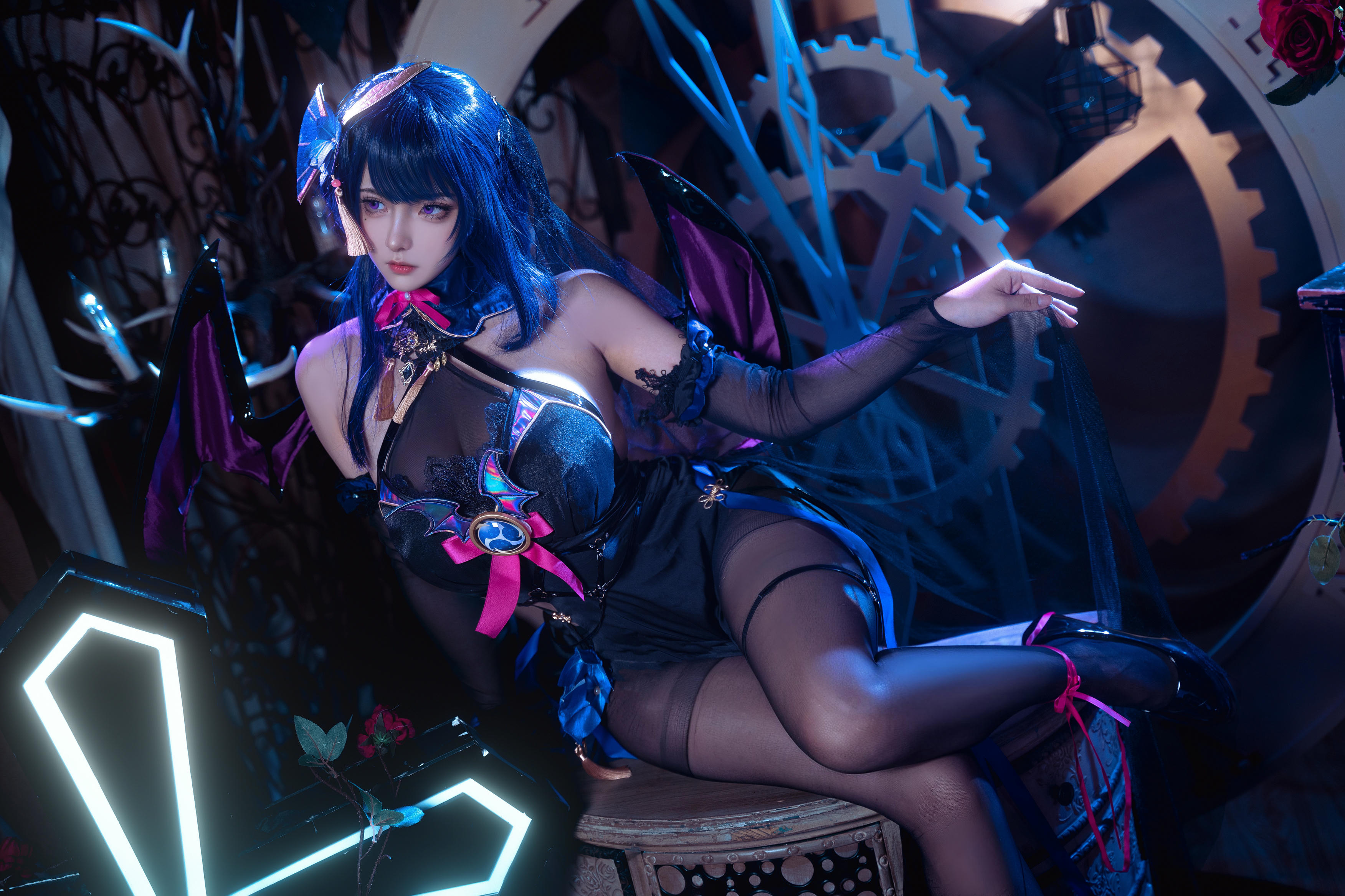 Seya-狮砸 NO.016 雷电将军 魅魔 [12P 187MB]_第1集