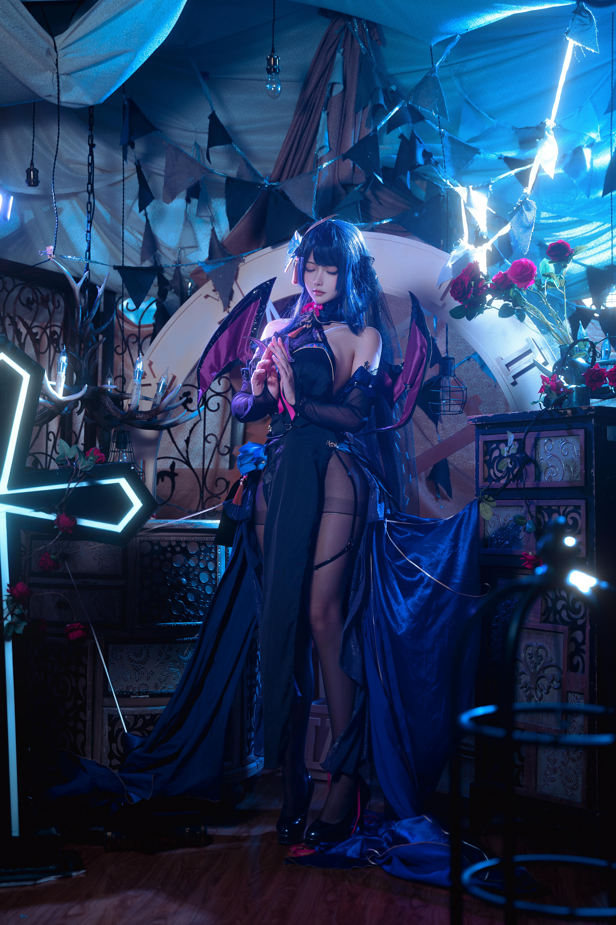 Seya-狮砸 NO.016 雷电将军 魅魔 [12P 187MB]_第1集