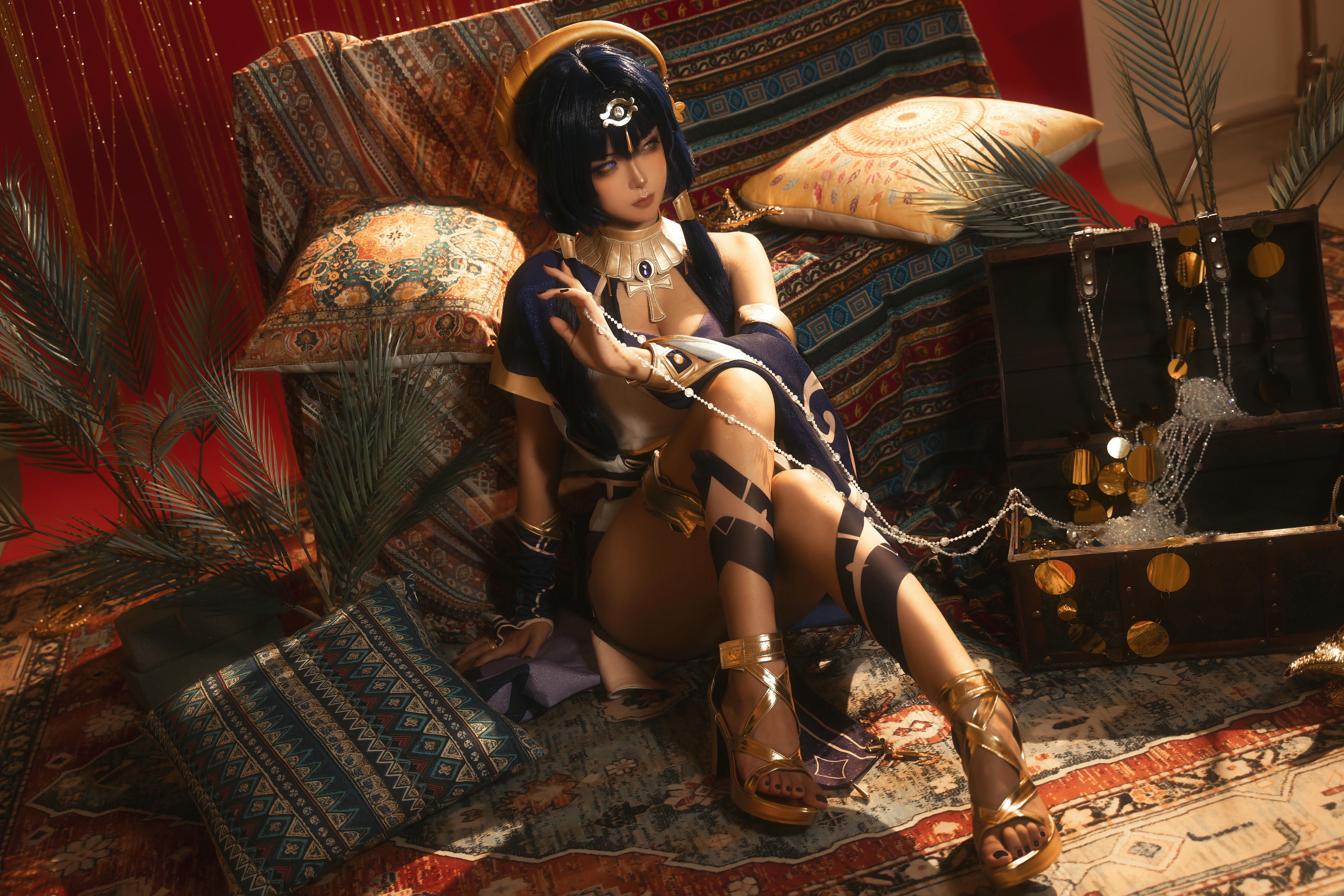 Seya-狮砸 NO.017 原神 坎蒂丝 Candace [12P-142MB]_第1集