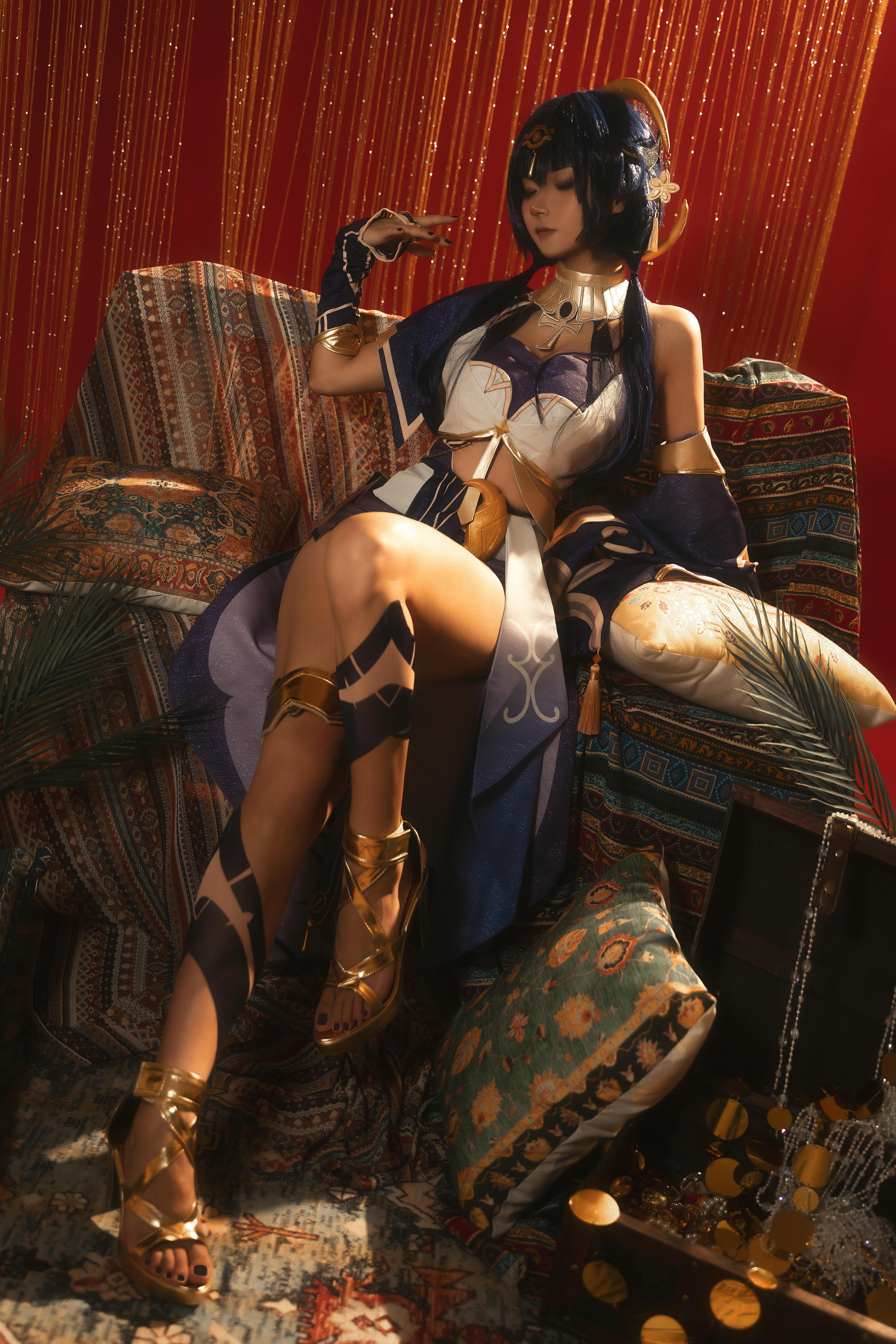 Seya-狮砸 NO.017 原神 坎蒂丝 Candace [12P-142MB]_第1集