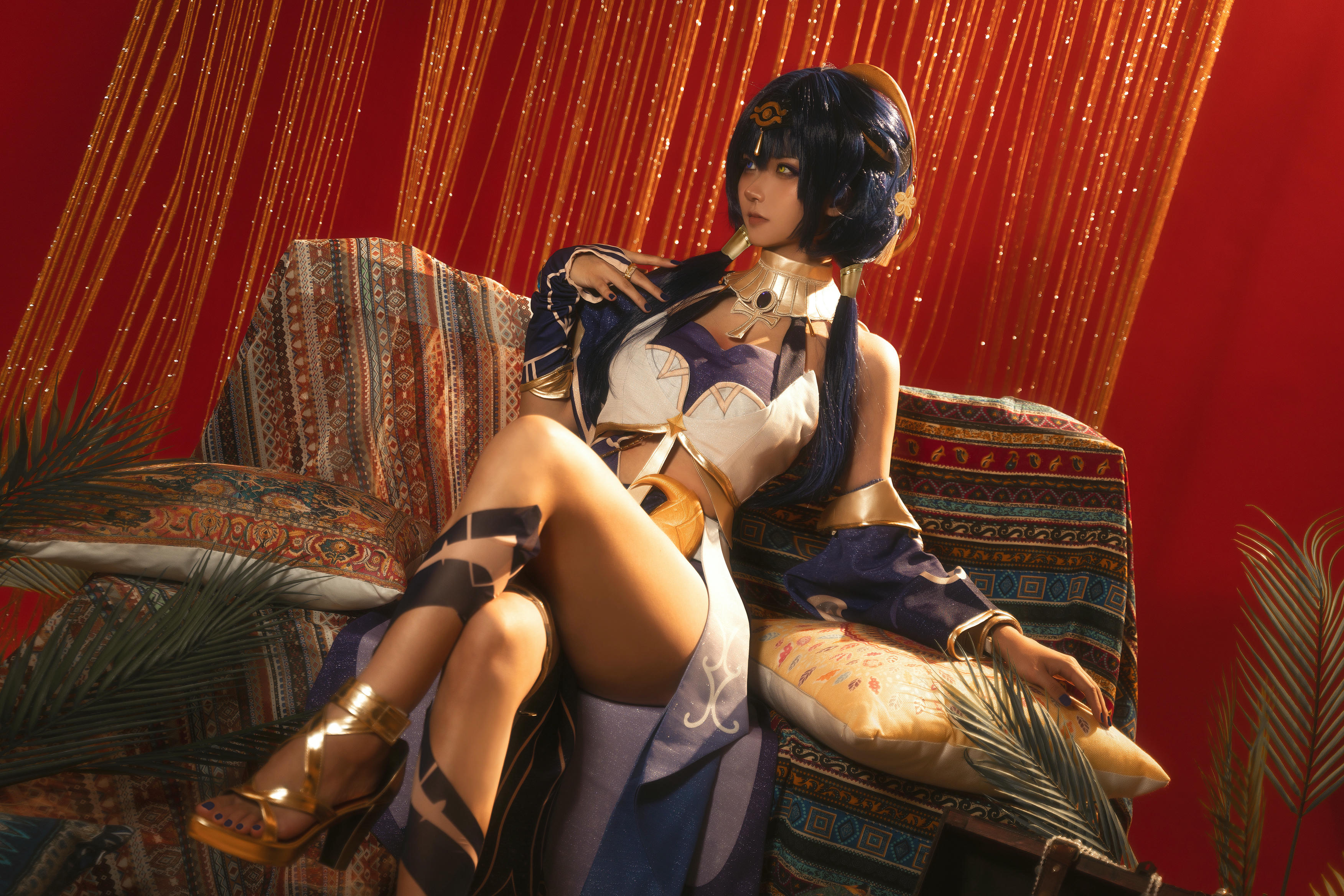 Seya-狮砸 NO.017 原神 坎蒂丝 Candace [12P-142MB]_第1集