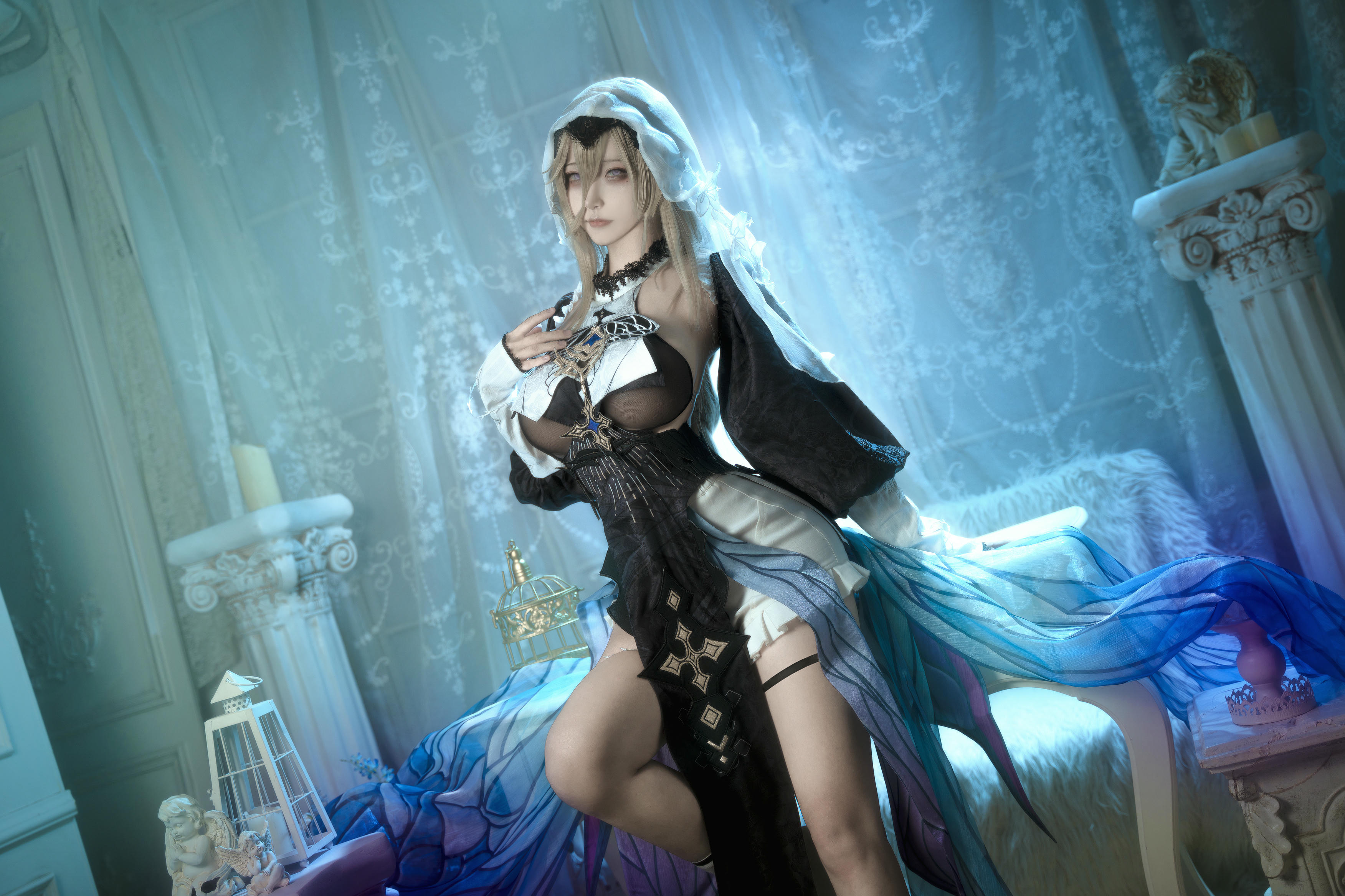 Seya-狮砸 NO.018 崩坏 阿波尼亚[15P-4V-172.1M]_第1集