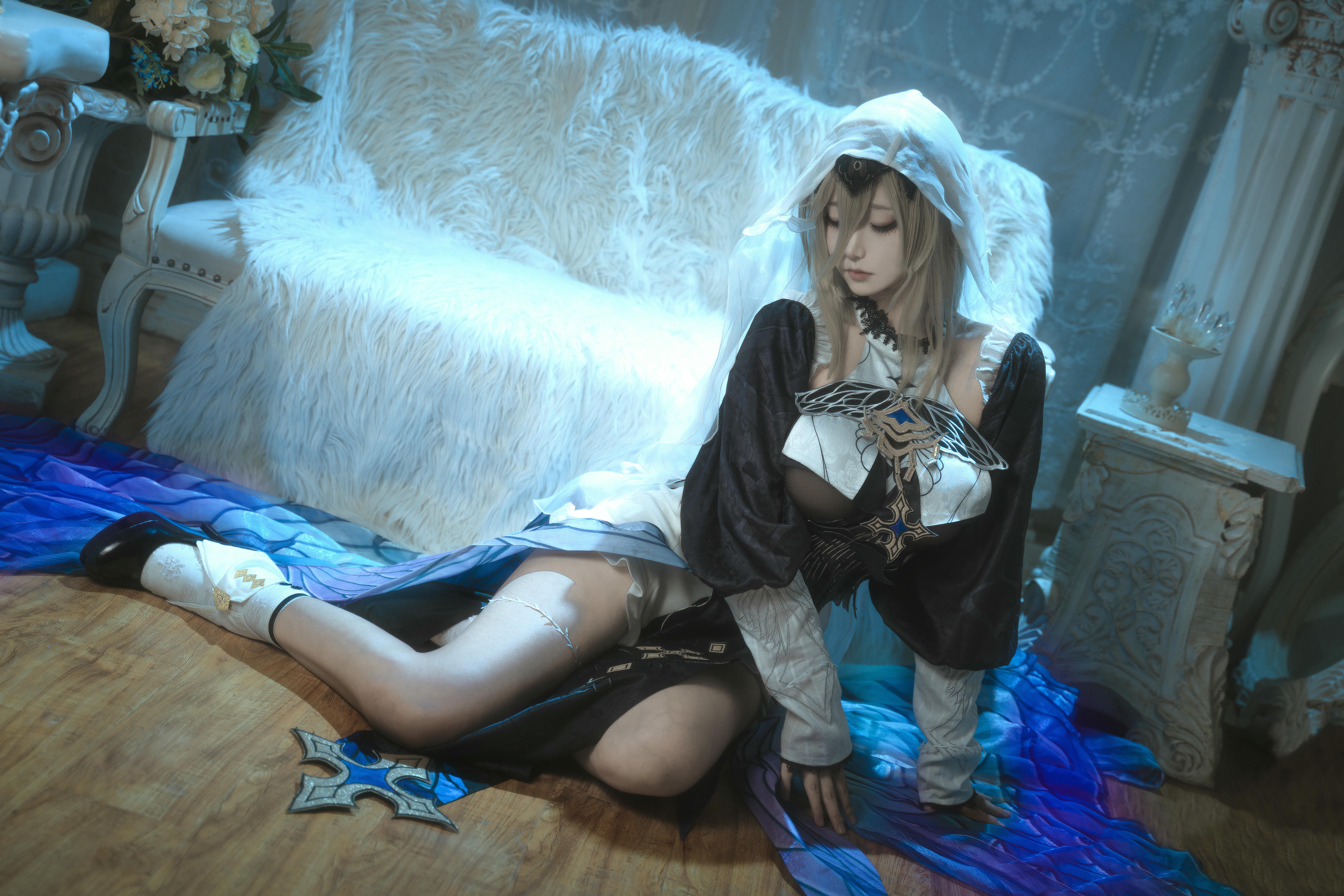 Seya-狮砸 NO.018 崩坏 阿波尼亚[15P-4V-172.1M]_第1集