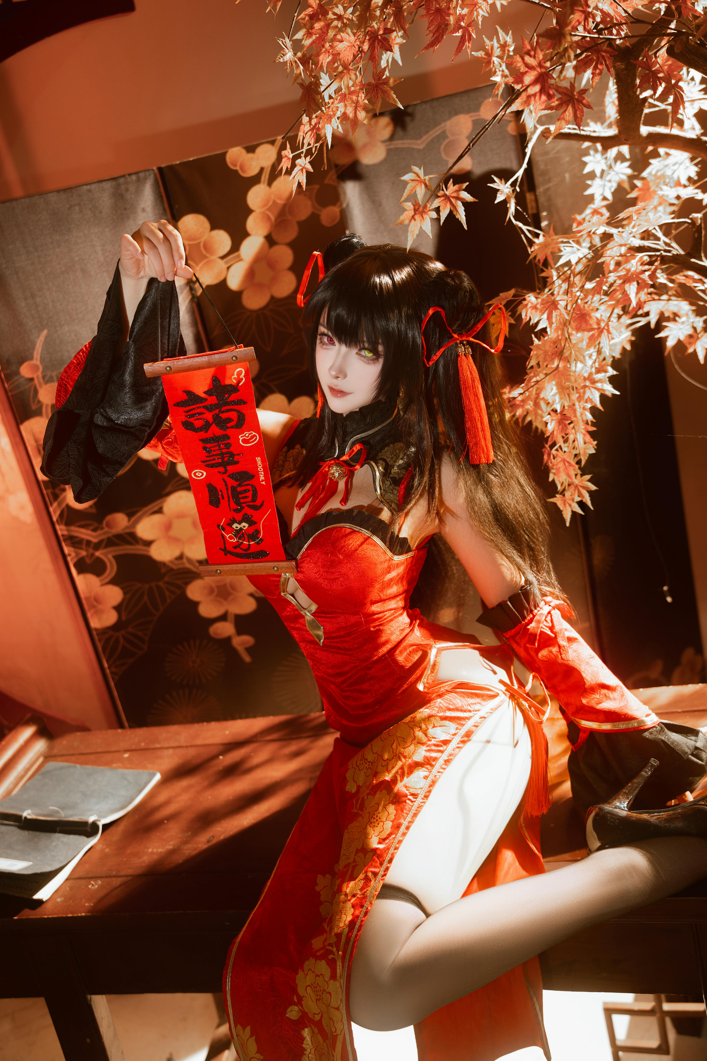 Seya-狮砸 NO.021 25年01月限定 狂三旗袍1[12P 142M]_第1集