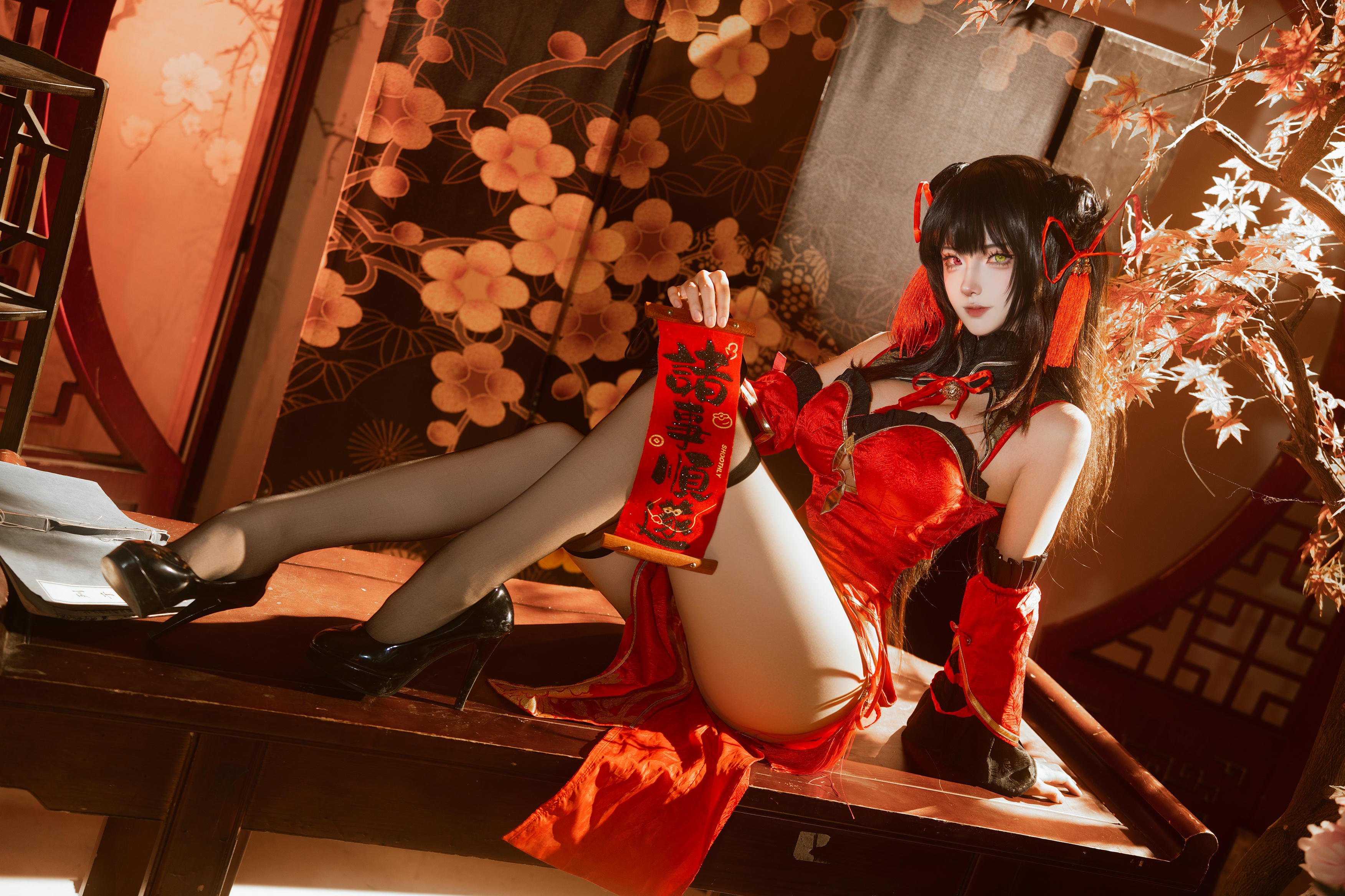 Seya-狮砸 NO.021 25年01月限定 狂三旗袍1[12P 142M]_第1集