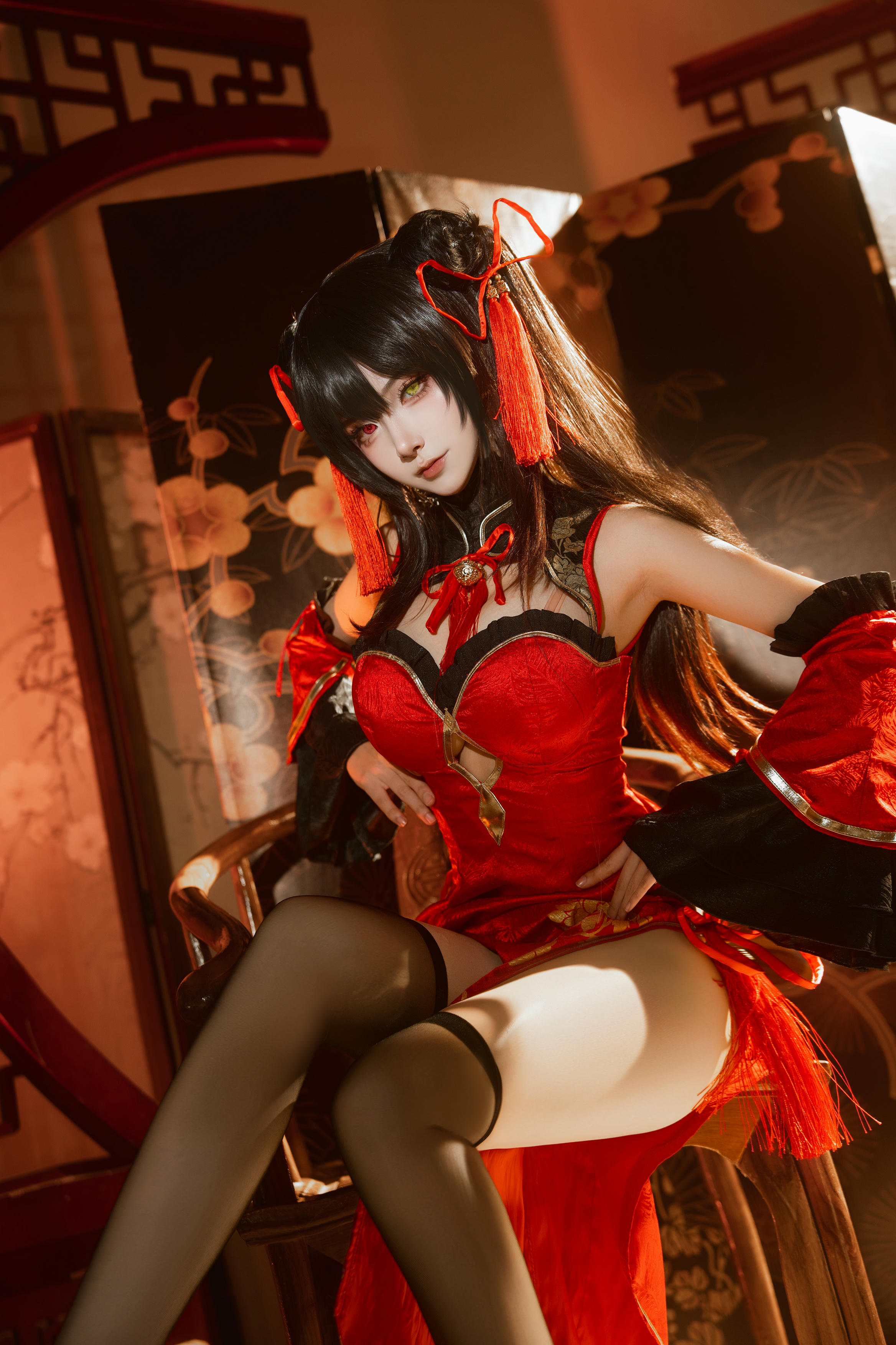 Seya-狮砸 NO.021 25年01月限定 狂三旗袍1[12P 142M]_第1集