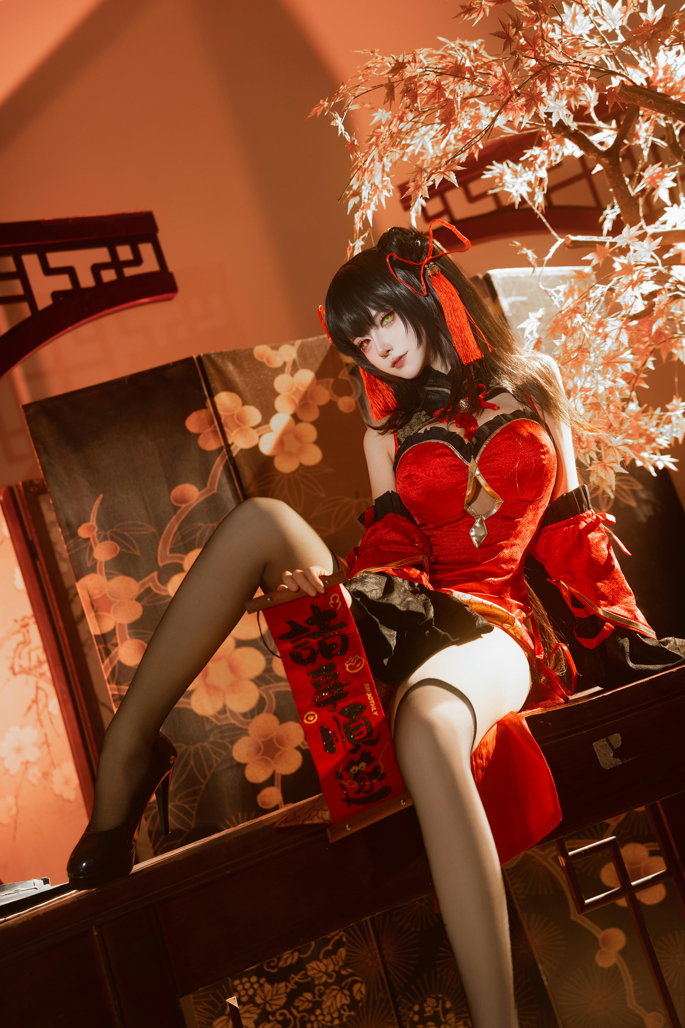 Seya-狮砸 NO.021 25年01月限定 狂三旗袍1[12P 142M]_第1集