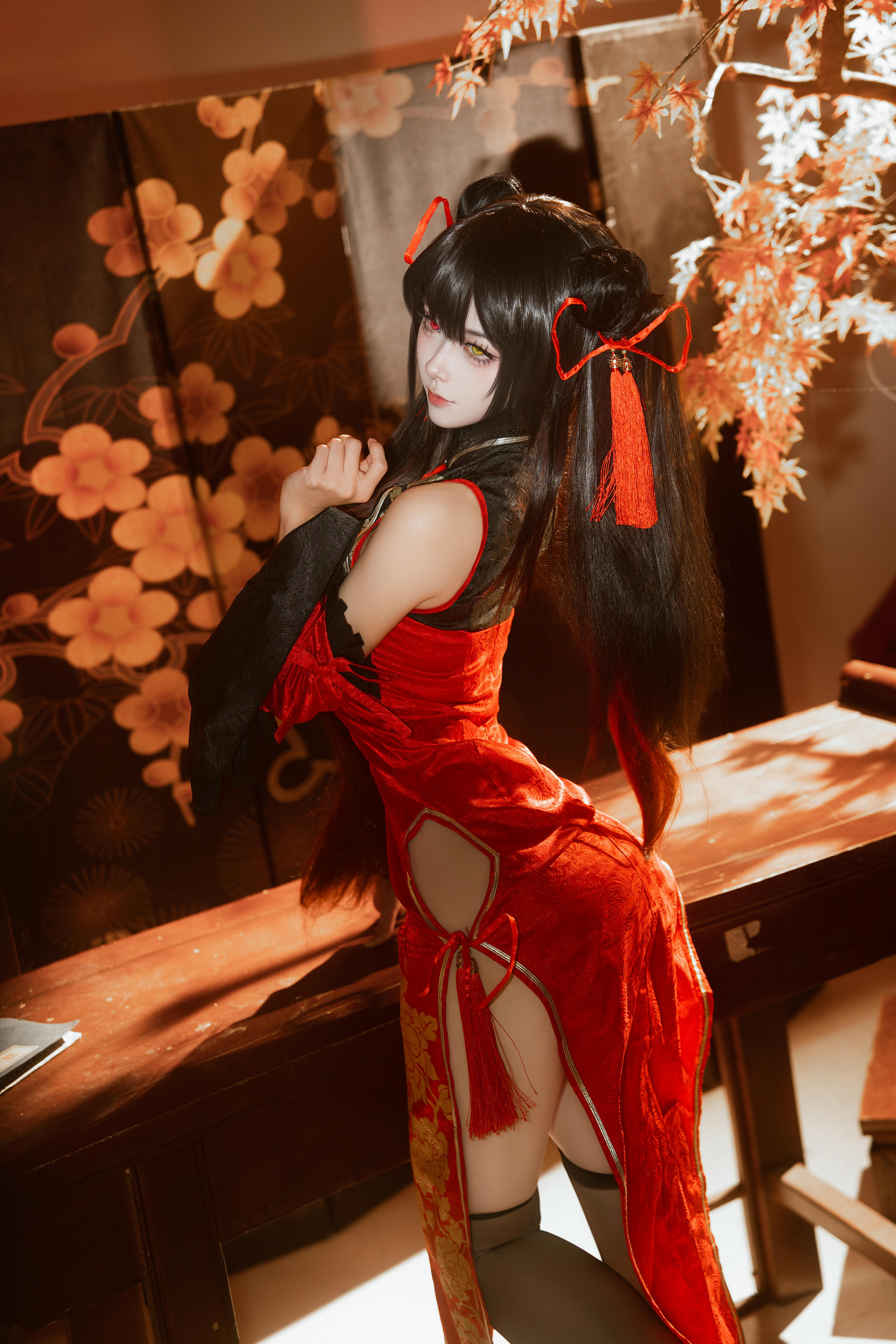 Seya-狮砸 NO.021 25年01月限定 狂三旗袍1[12P 142M]_第1集