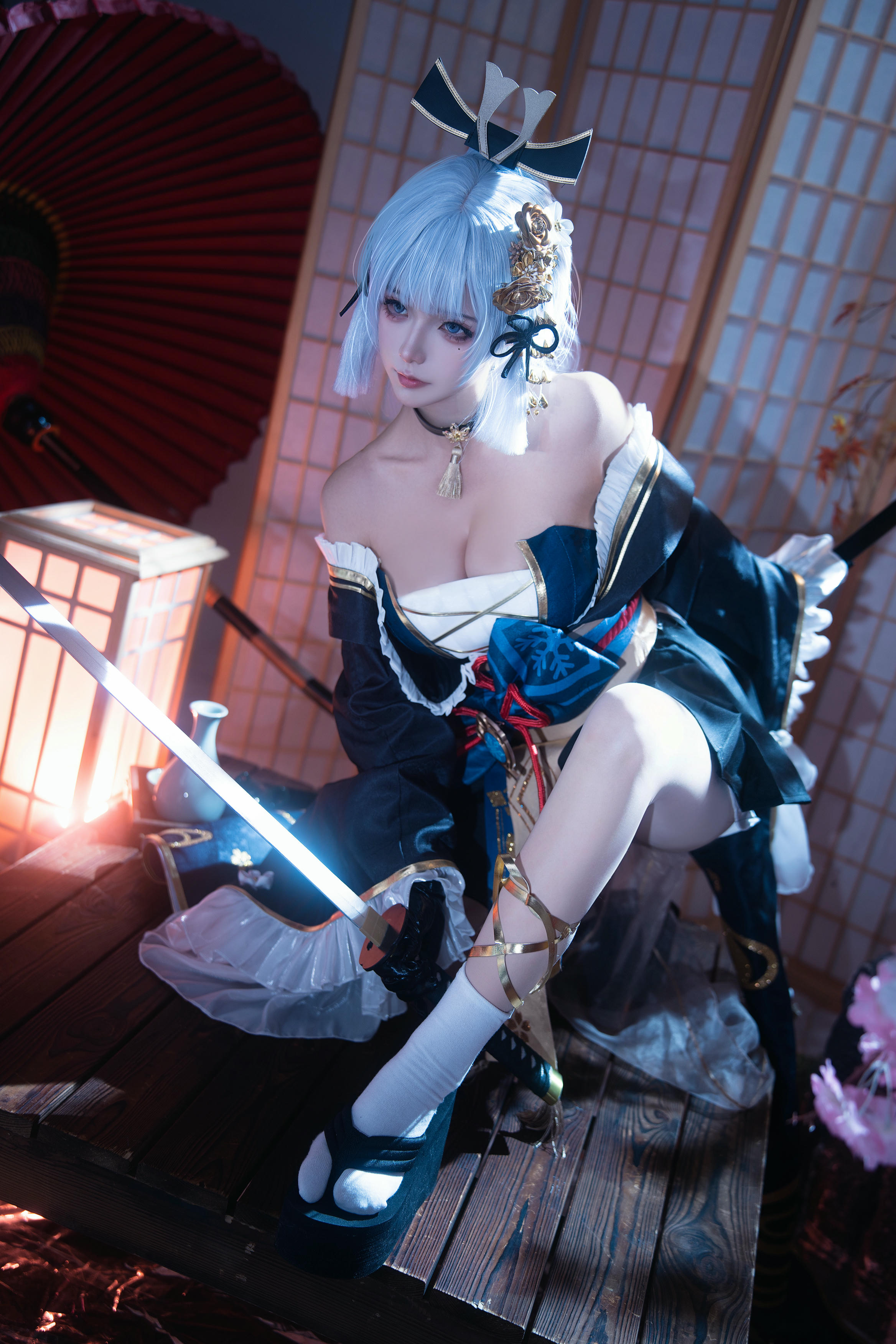 Seya-狮砸 NO.025 原神 神里绫华·霜刃[12P-195.6M]_第1集