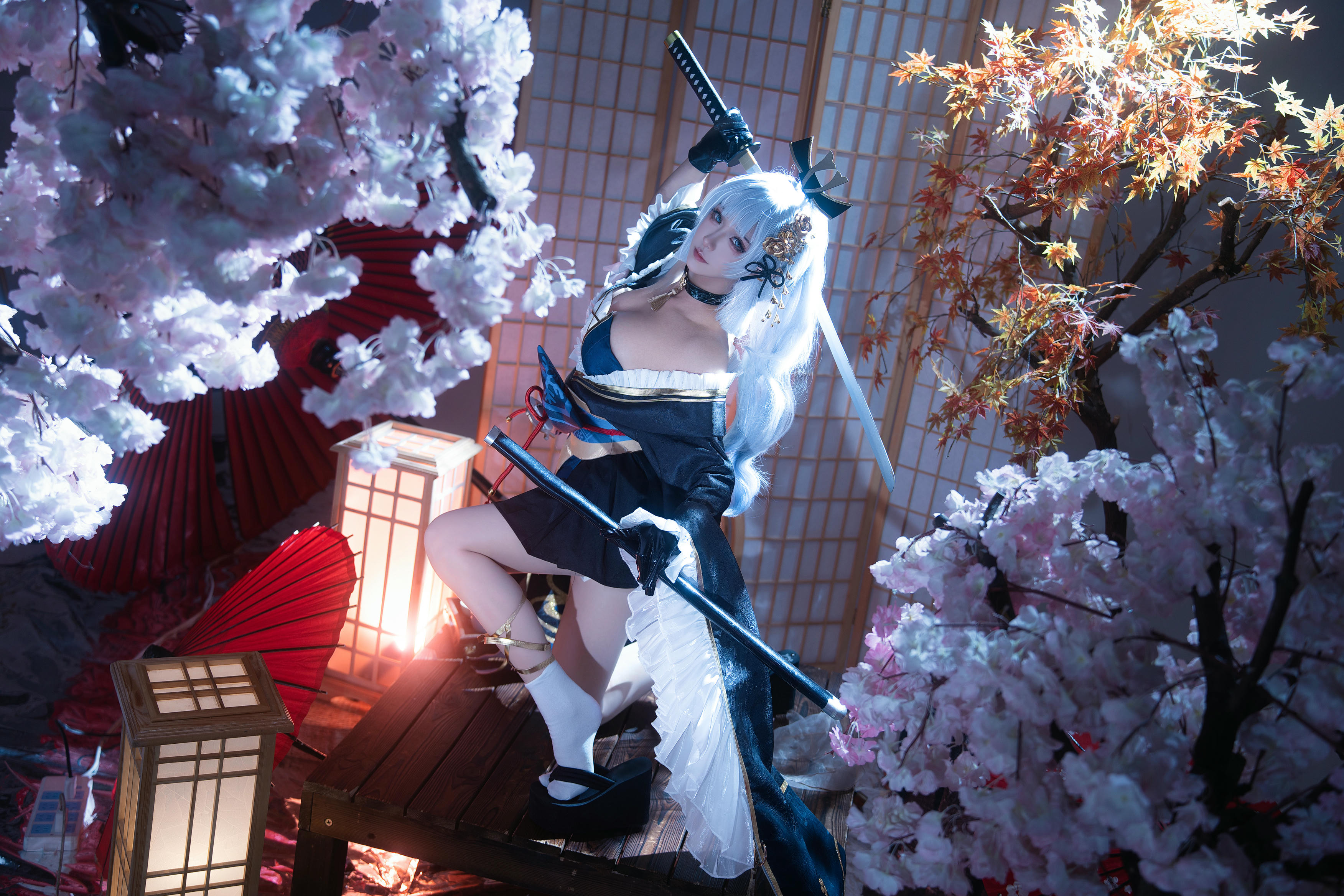 Seya-狮砸 NO.025 原神 神里绫华·霜刃[12P-195.6M]_第1集