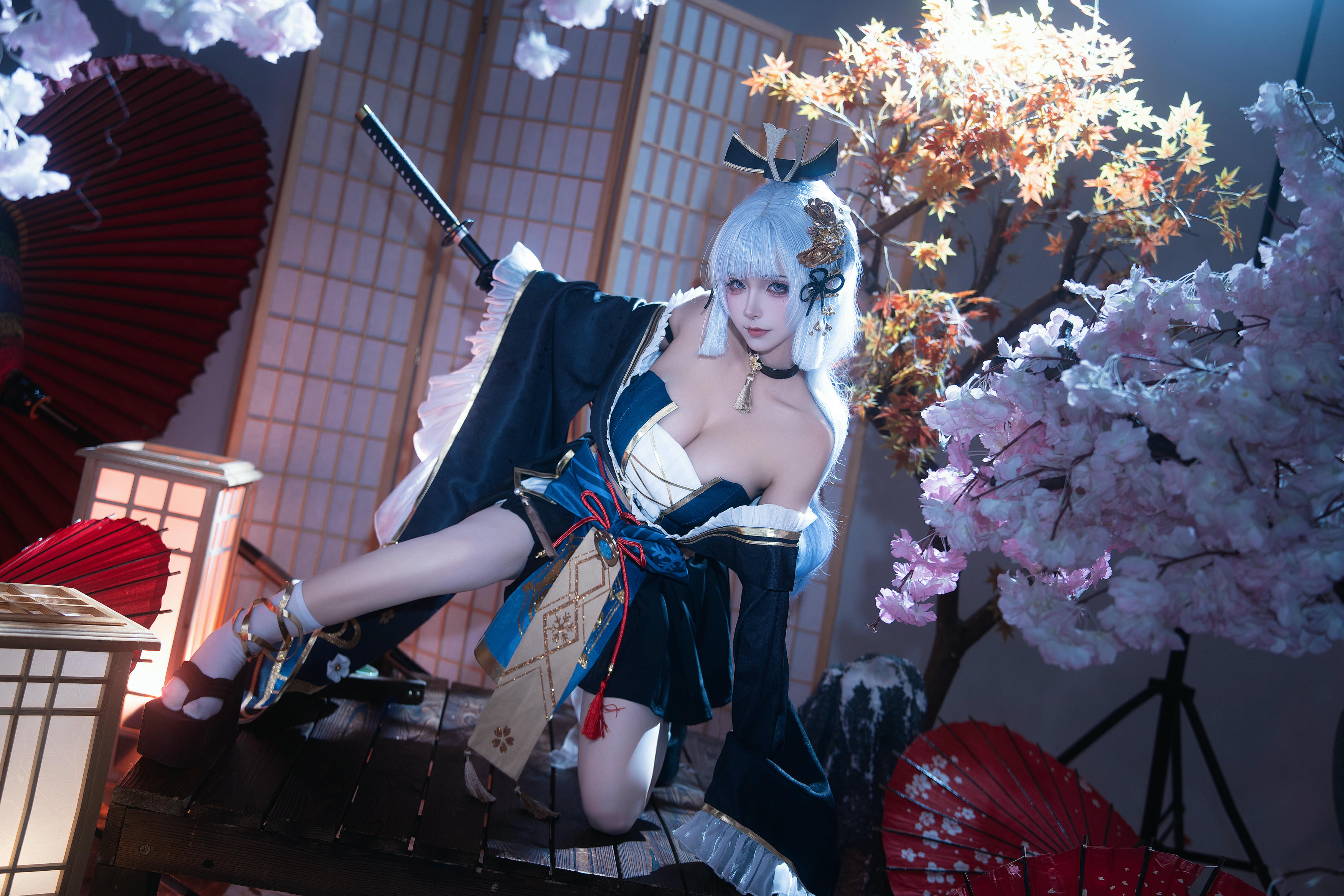 Seya-狮砸 NO.025 原神 神里绫华·霜刃[12P-195.6M]_第1集