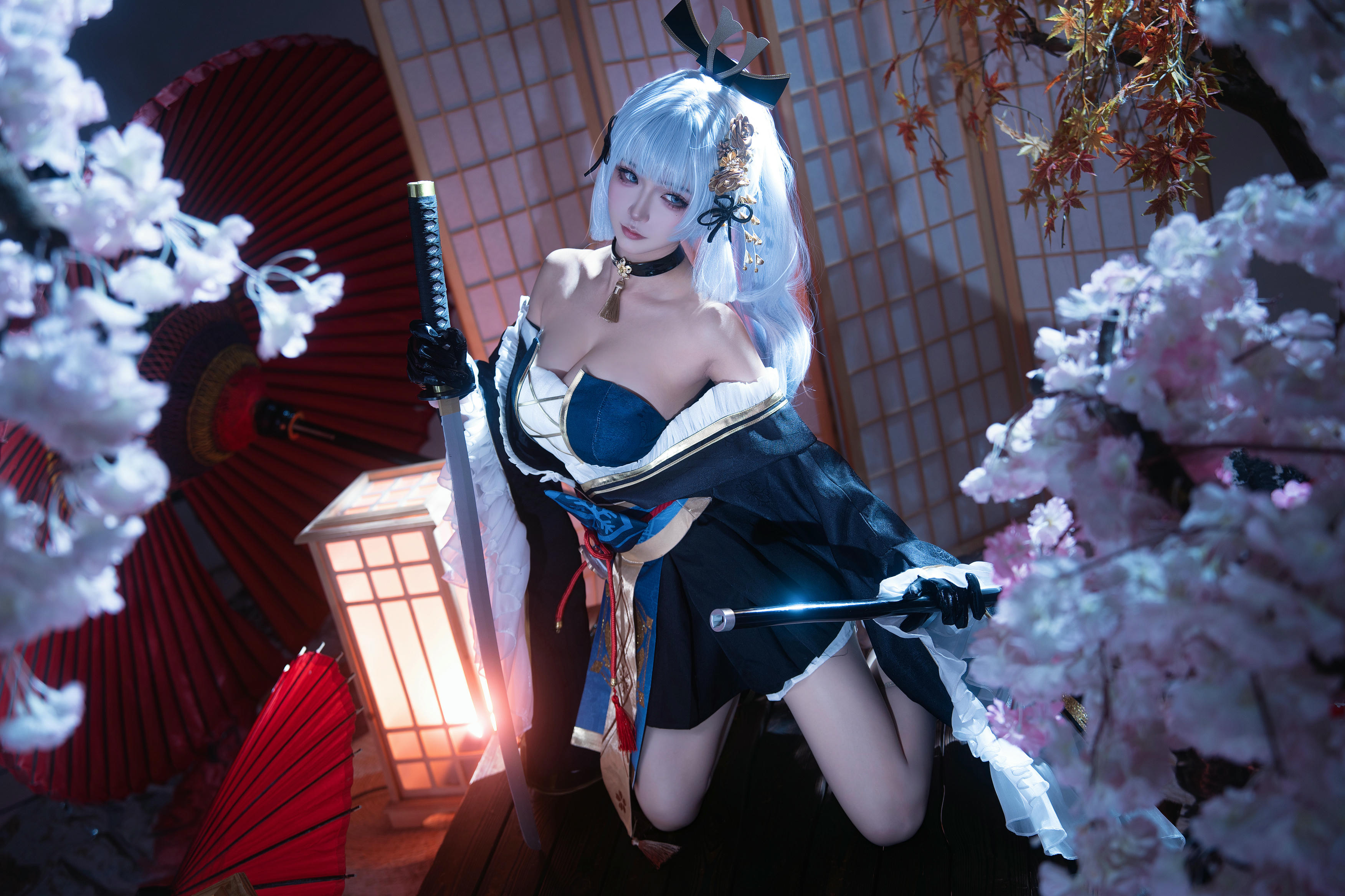 Seya-狮砸 NO.025 原神 神里绫华·霜刃[12P-195.6M]_第1集