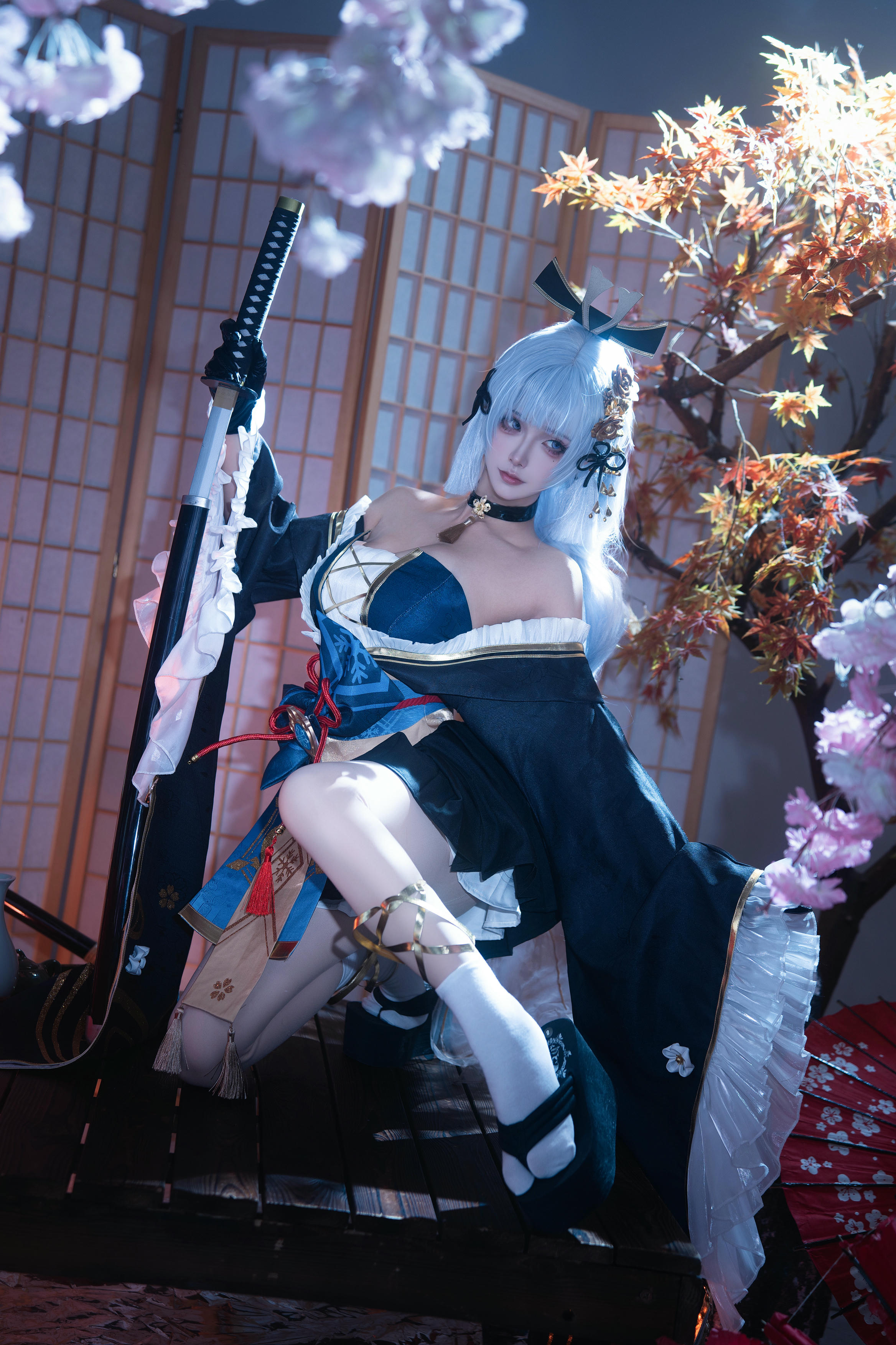 Seya-狮砸 NO.025 原神 神里绫华·霜刃[12P-195.6M]_第1集