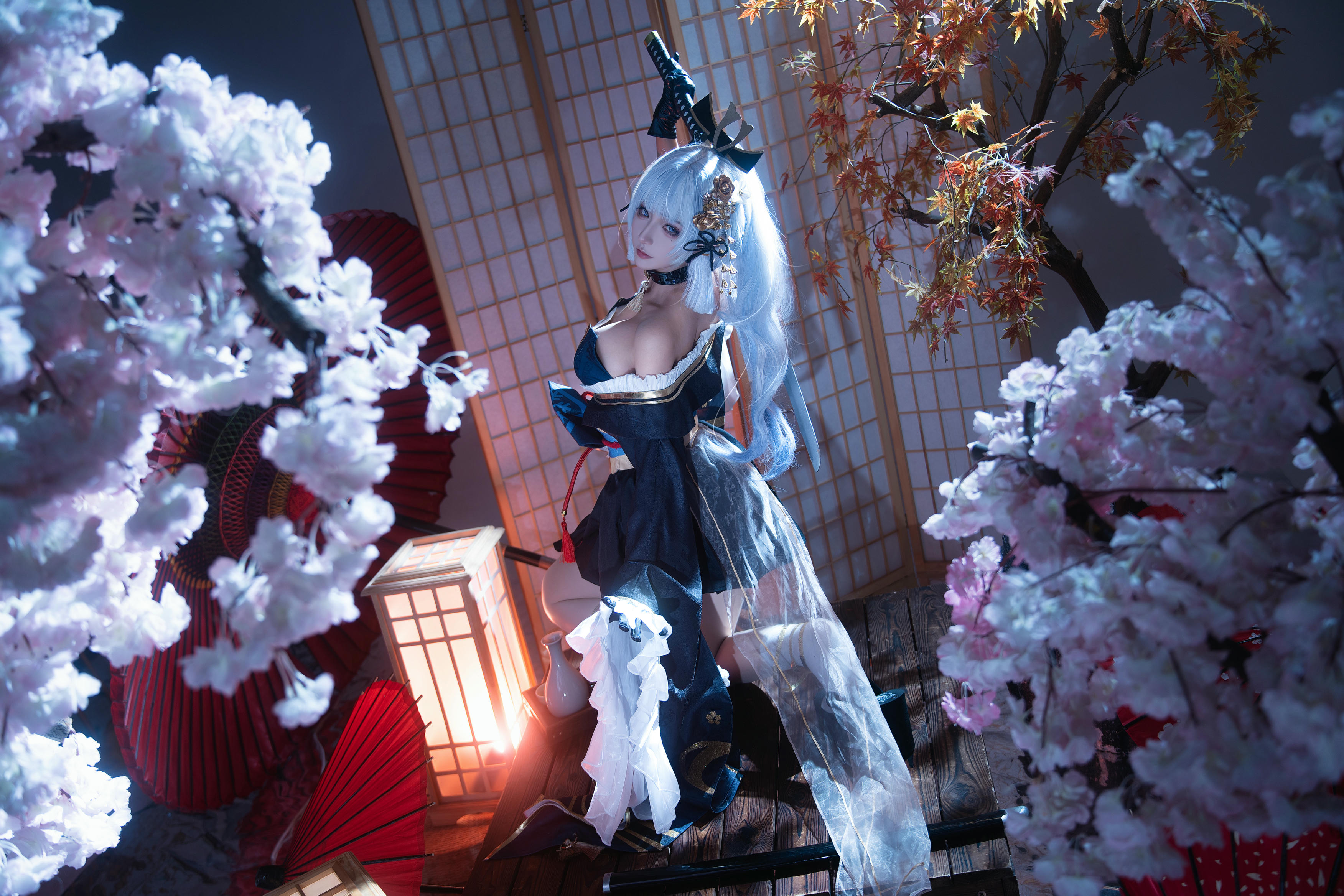 Seya-狮砸 NO.025 原神 神里绫华·霜刃[12P-195.6M]_第1集