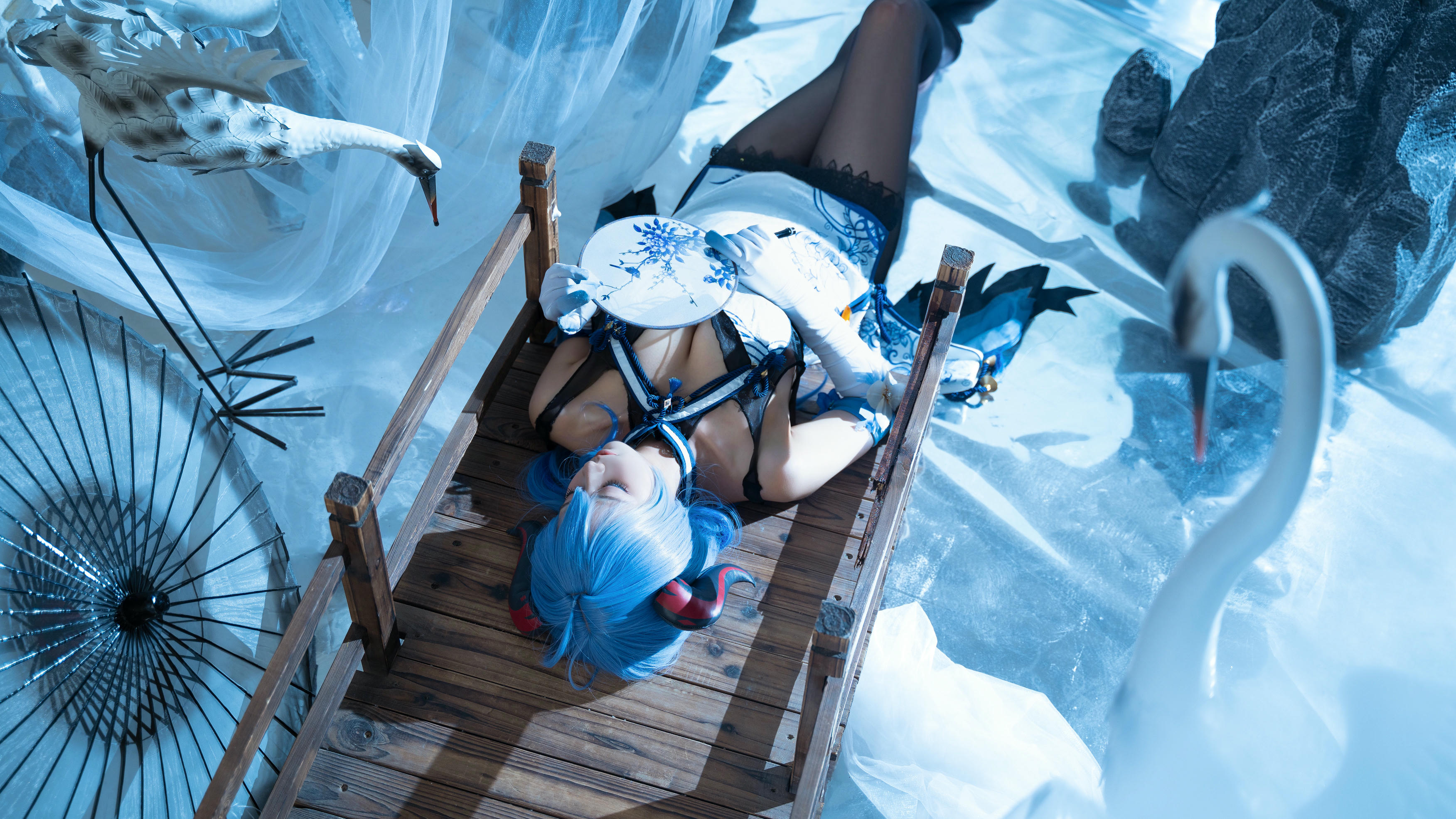 Seya-狮砸 NO.008 原神 甘雨青花瓷[12P-139M]_第1集