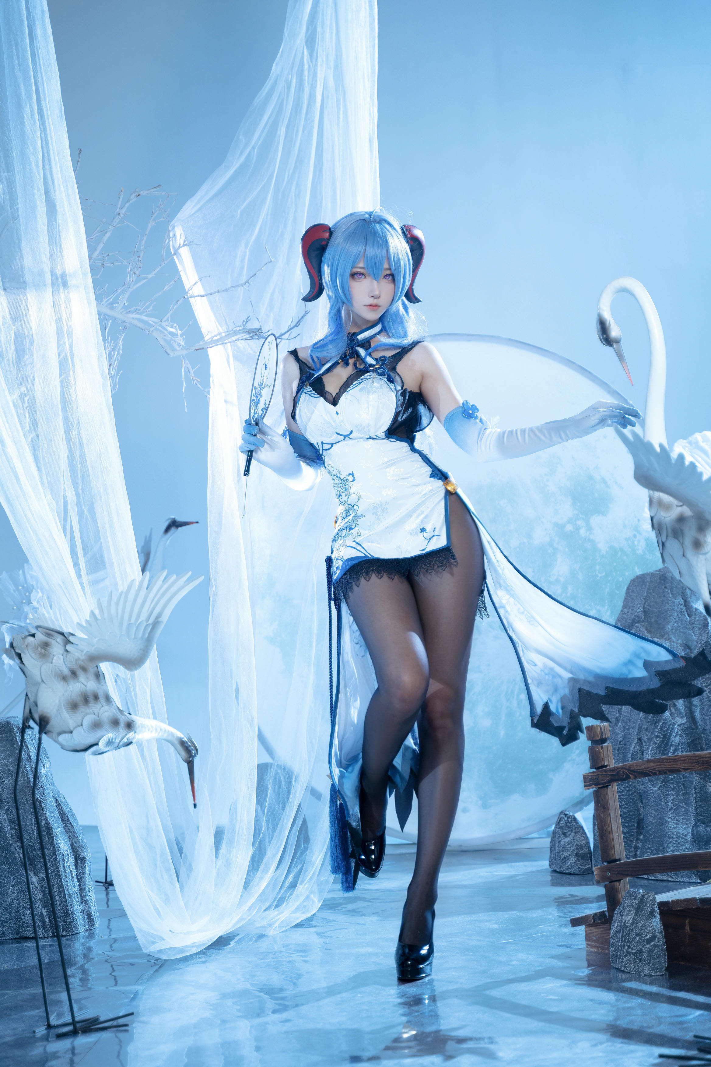 Seya-狮砸 NO.008 原神 甘雨青花瓷[12P-139M]_第1集