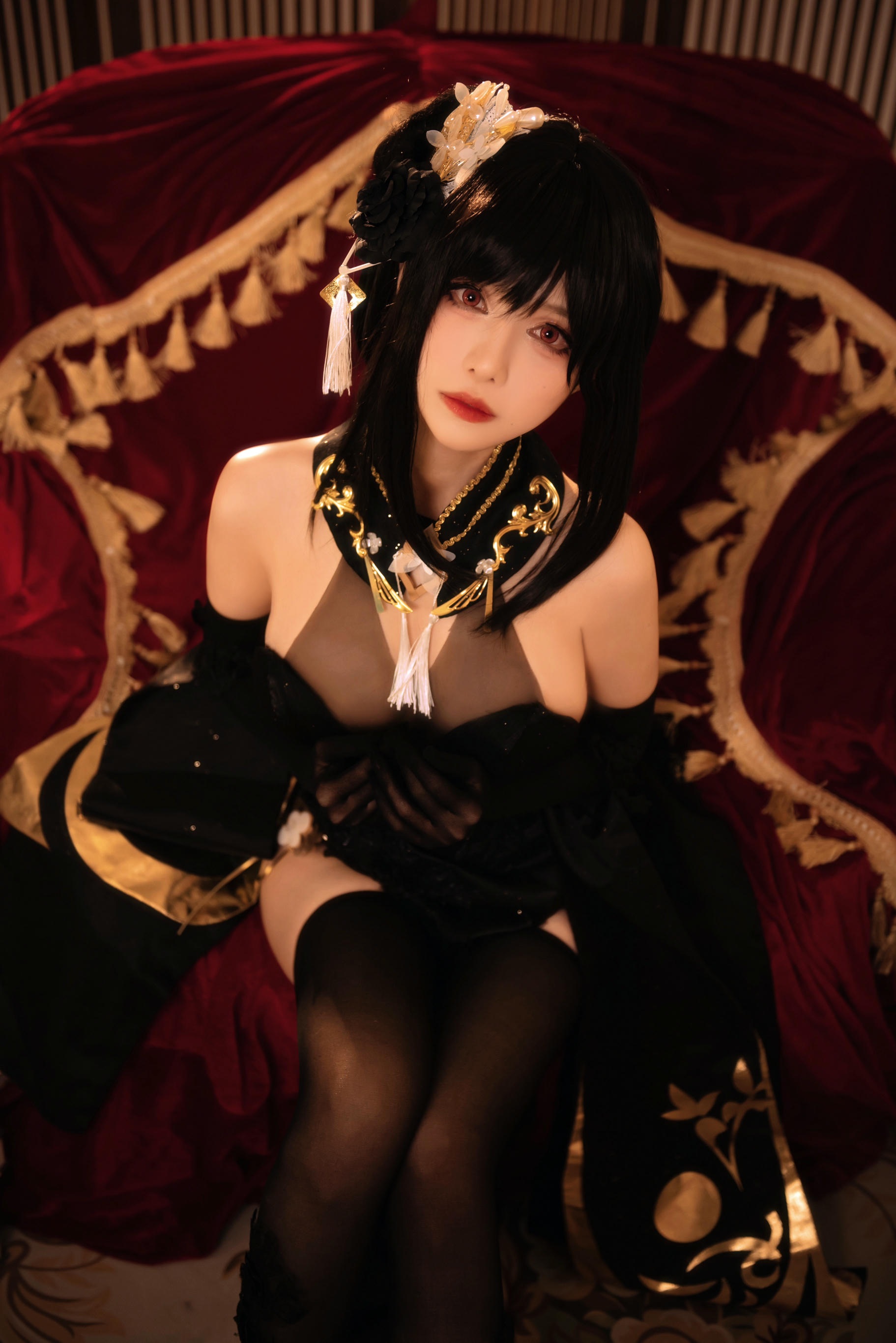 Shika小鹿鹿 NO.095 碧蓝航线镇海 奇奢花苑 [28P-182MB]_第1集