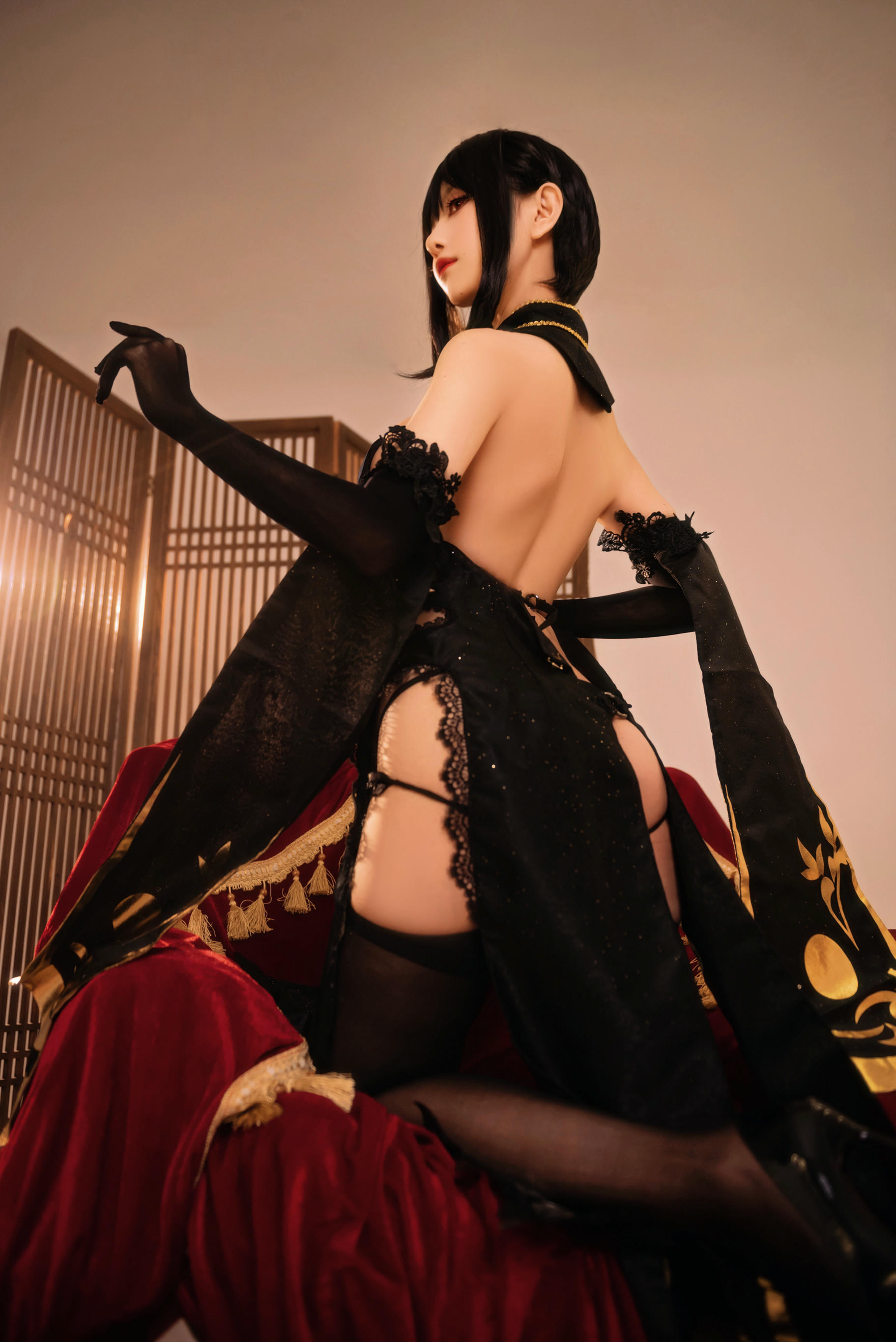 Shika小鹿鹿 NO.095 碧蓝航线镇海 奇奢花苑 [28P-182MB]_第2集