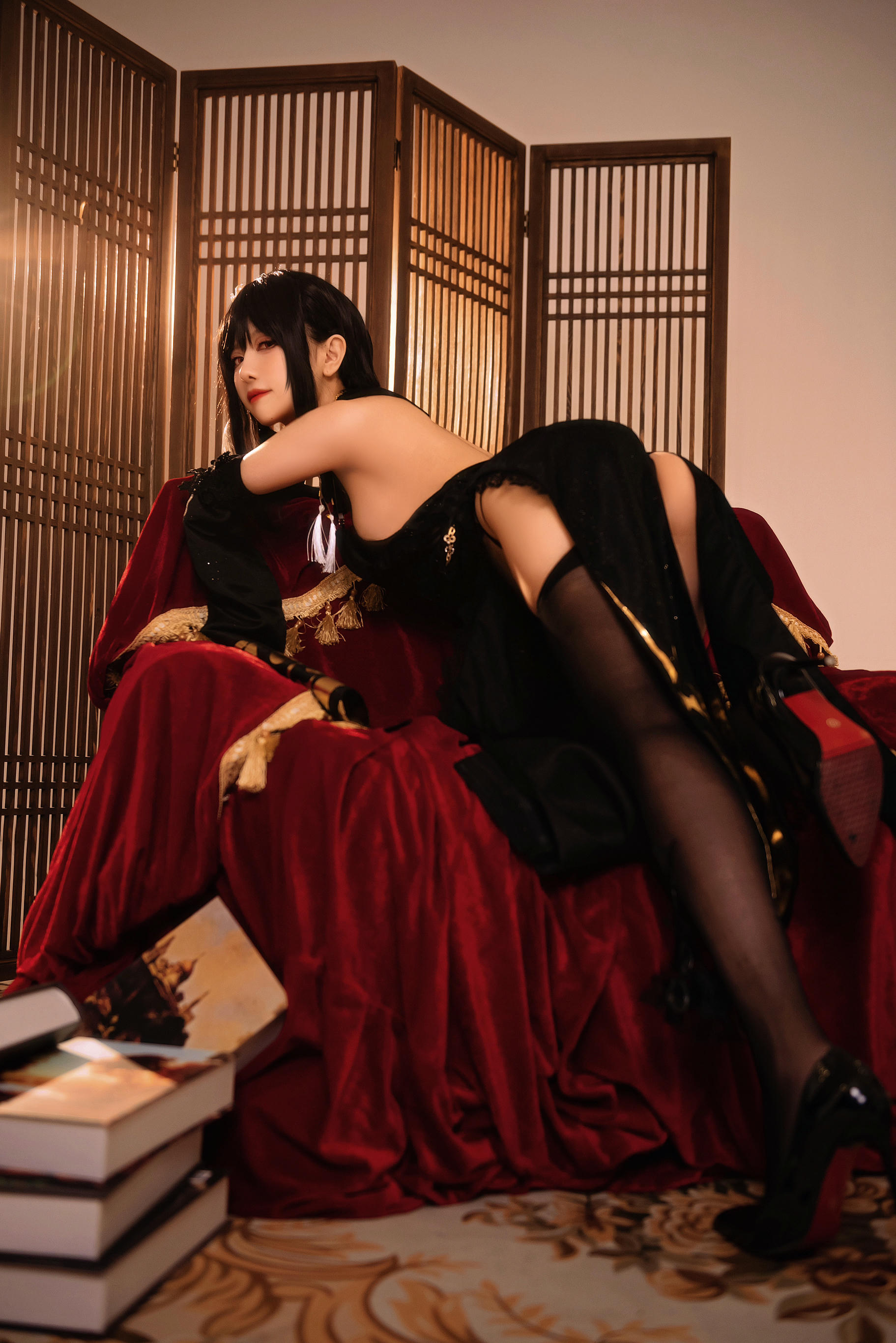 Shika小鹿鹿 NO.095 碧蓝航线镇海 奇奢花苑 [28P-182MB]_第2集