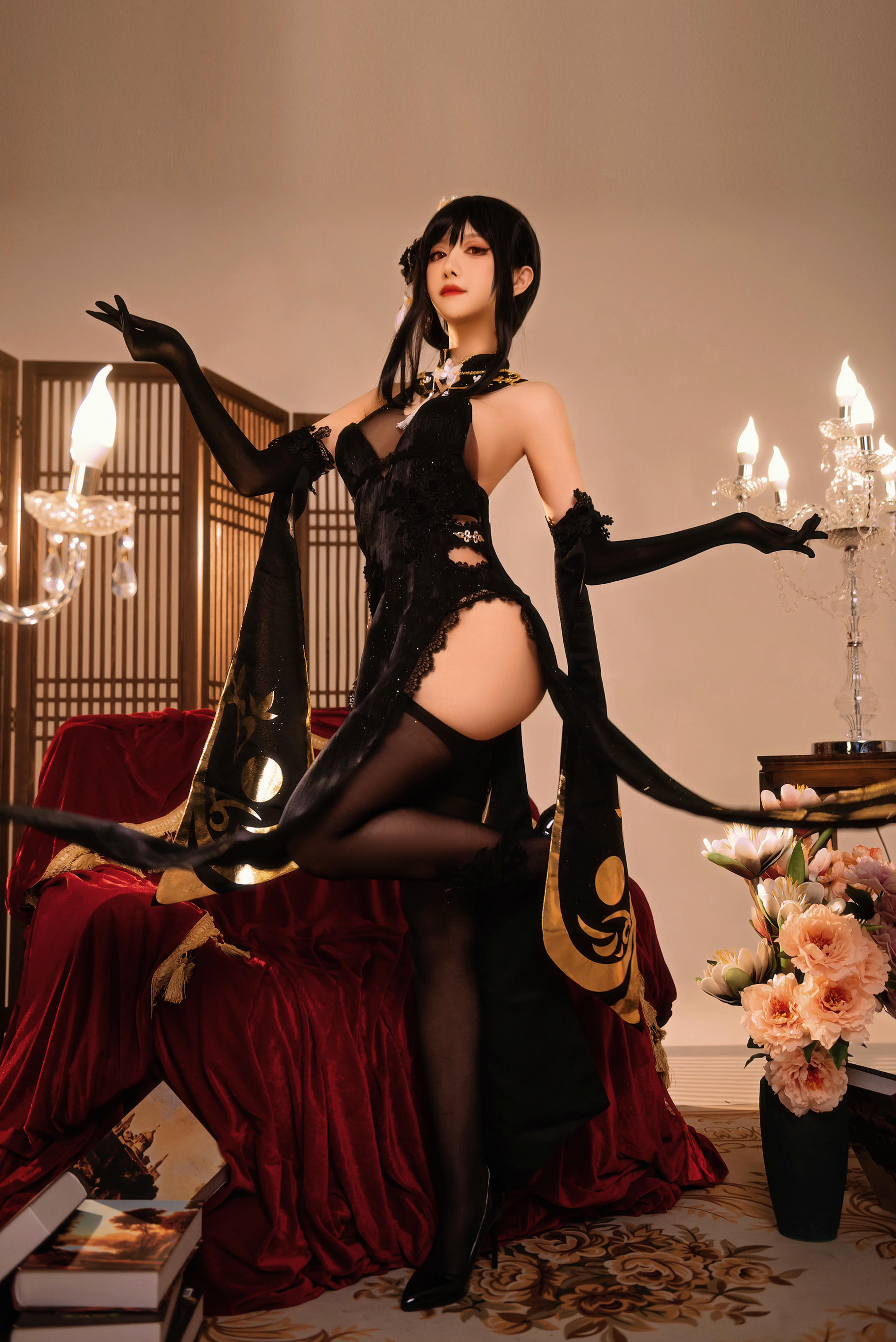 Shika小鹿鹿 NO.095 碧蓝航线镇海 奇奢花苑 [28P-182MB]_第2集