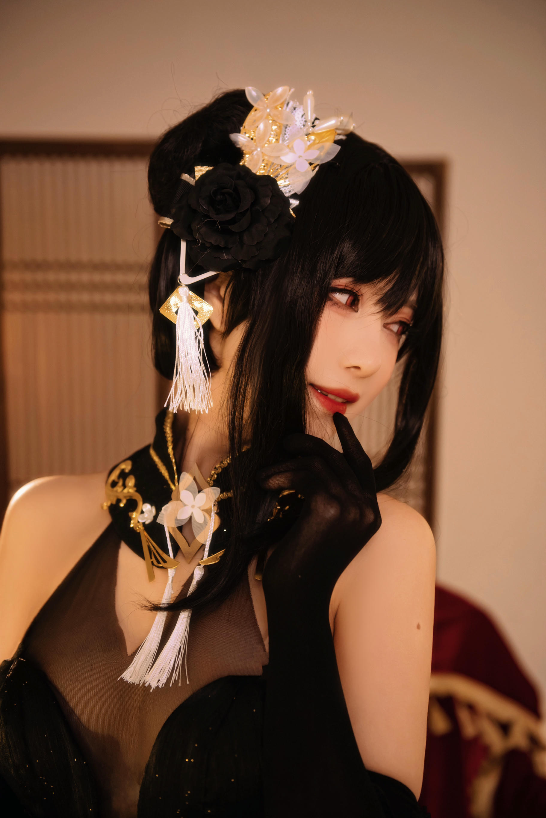 Shika小鹿鹿 NO.095 碧蓝航线镇海 奇奢花苑 [28P-182MB]_第2集