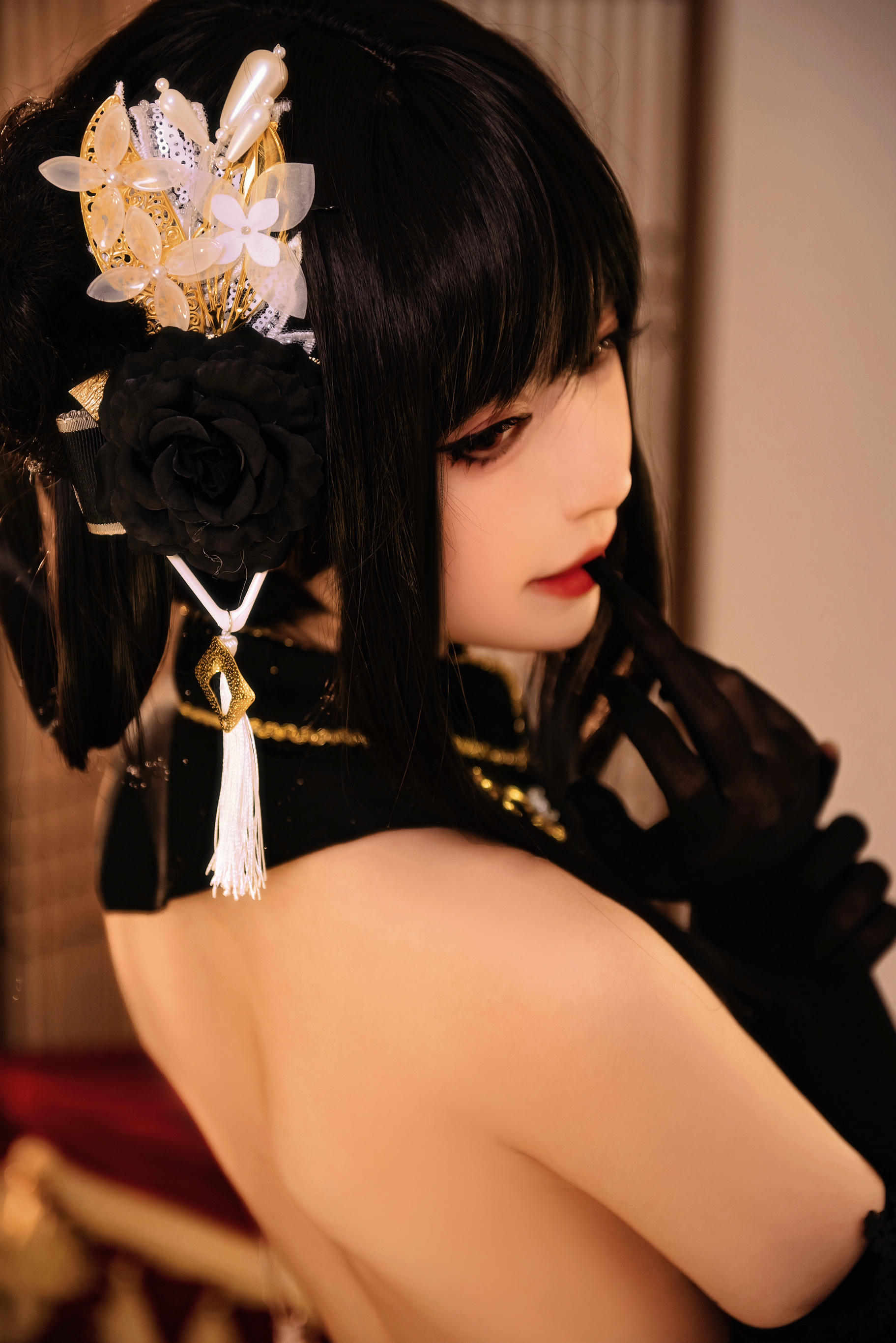 Shika小鹿鹿 NO.095 碧蓝航线镇海 奇奢花苑 [28P-182MB]_第1集