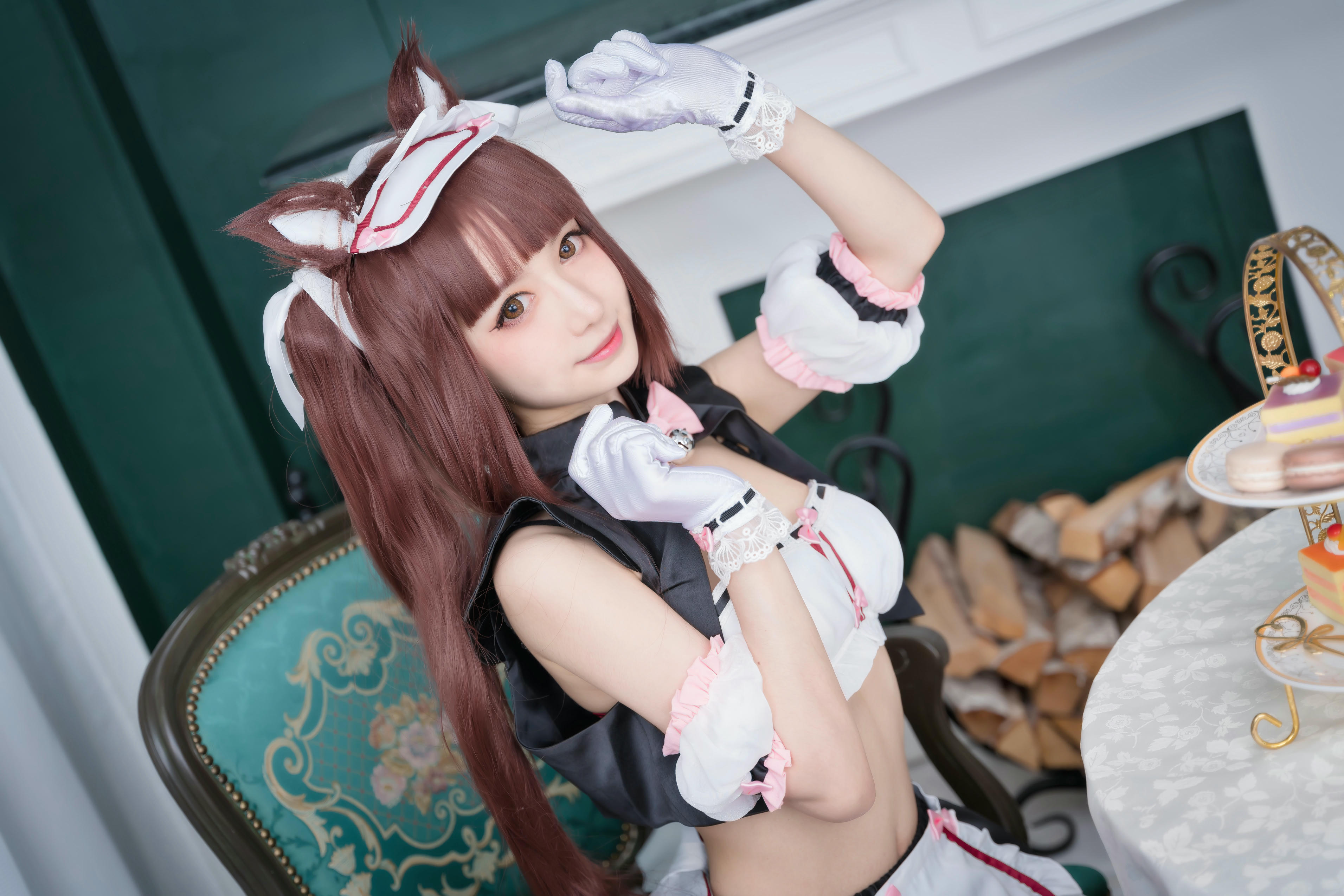 Shika小鹿鹿 NO.100 猫娘[9P-65.3M]_第1集